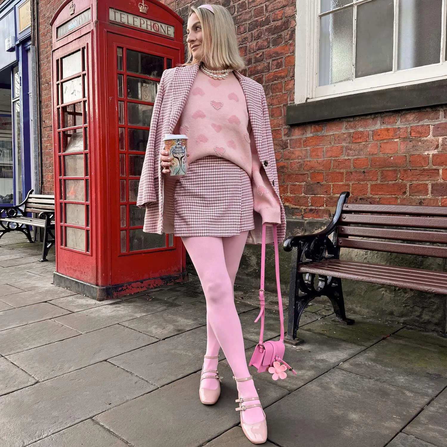 120 Denier Tights - Piglet