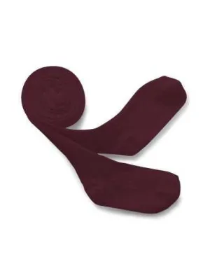[30%OFF]Louise ribbed tights-Bordeaux Grand Cru