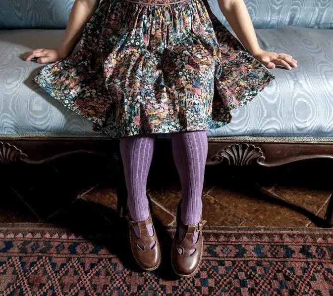 [30%OFF]Louise ribbed tights-Glycine du Japon