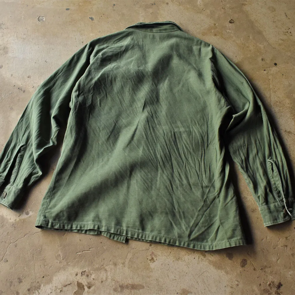 ’69s U.S.ARMY ワッペン付き ミリタリー ユーティリティシャツ 240709