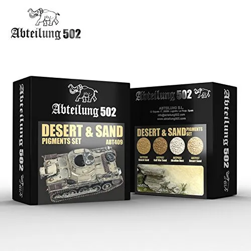 Abteilung 502 Pigments ABT409 Desert & Sand Pigments Set (4)