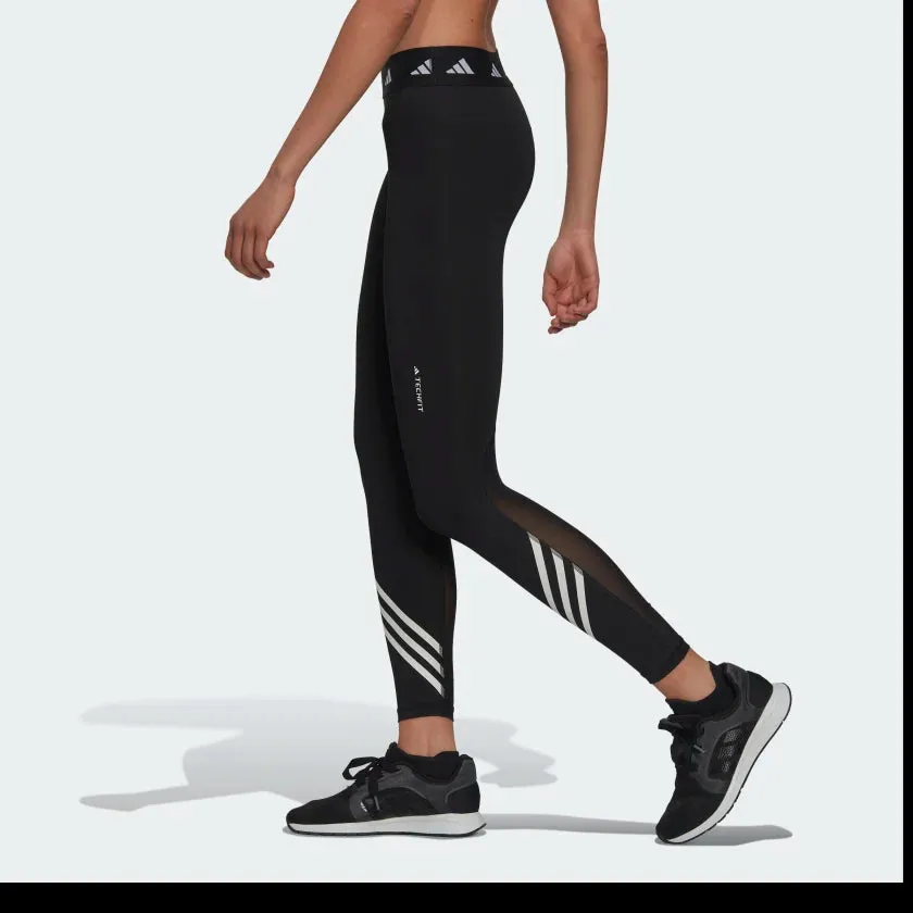 Adidas Women Techfit 3-Stripes Training Tights
