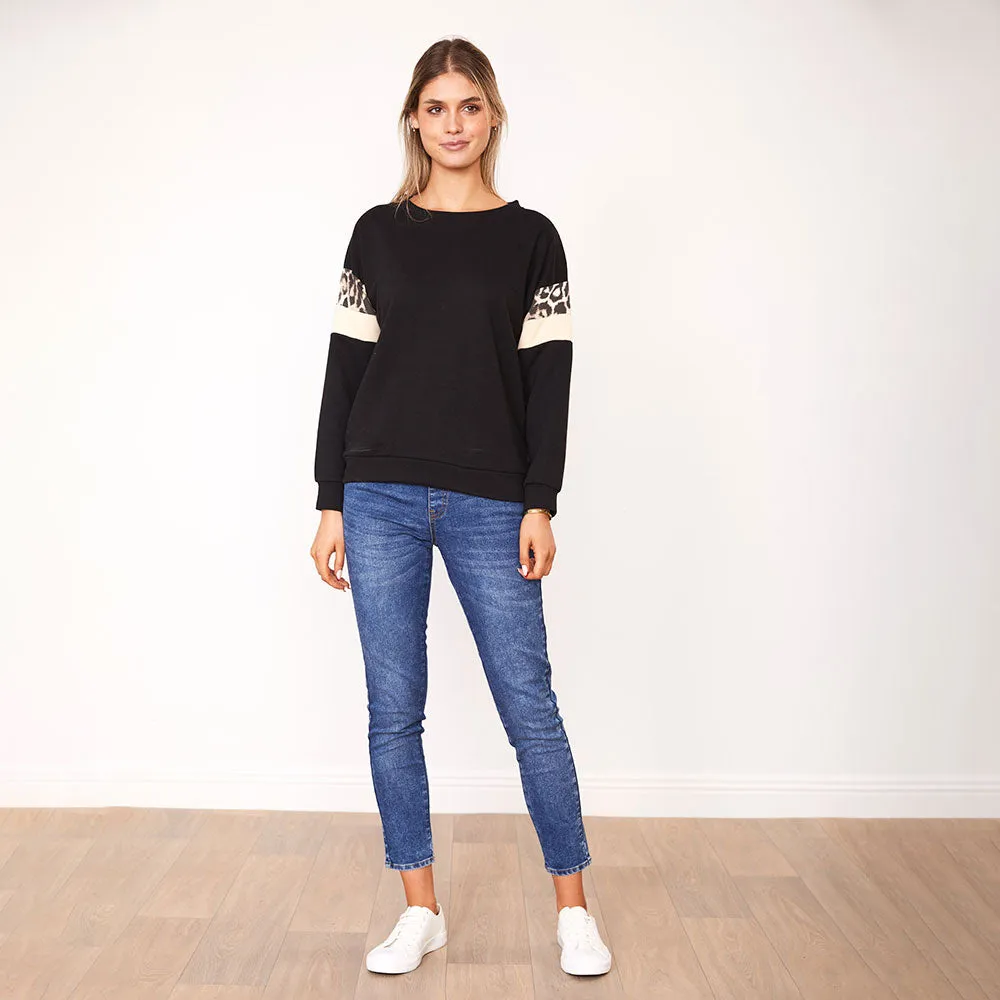 Ally Jumper (Black/Cream)