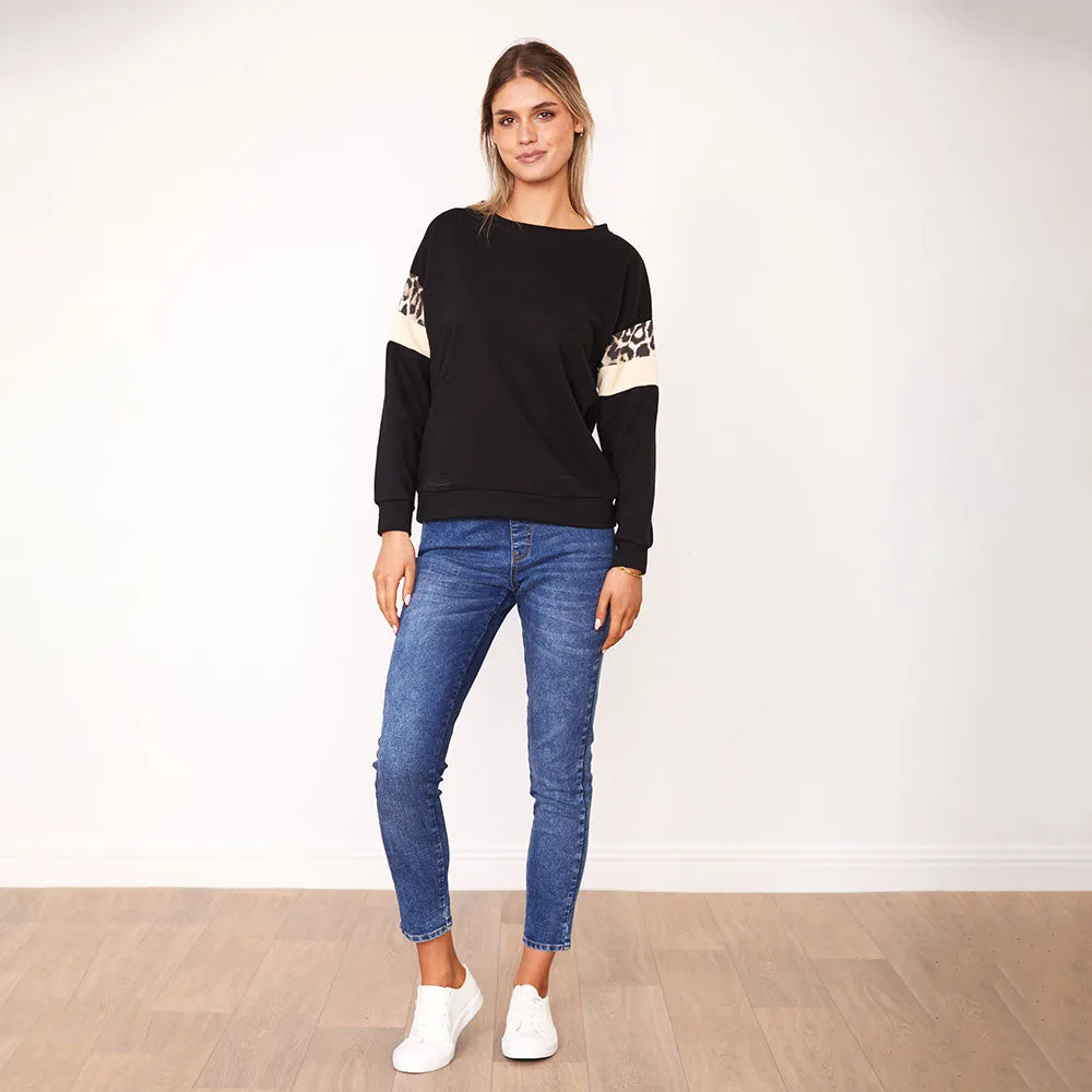 Ally Jumper (Black/Cream)