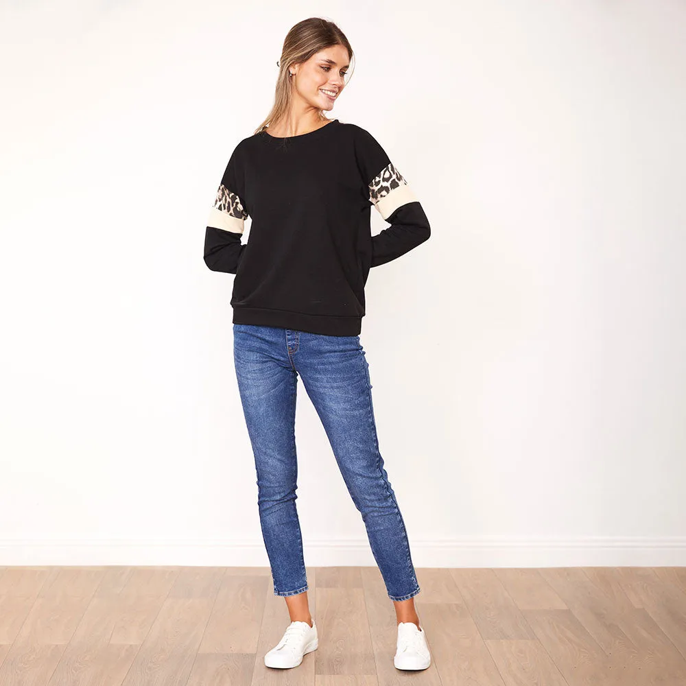 Ally Jumper (Black/Cream)