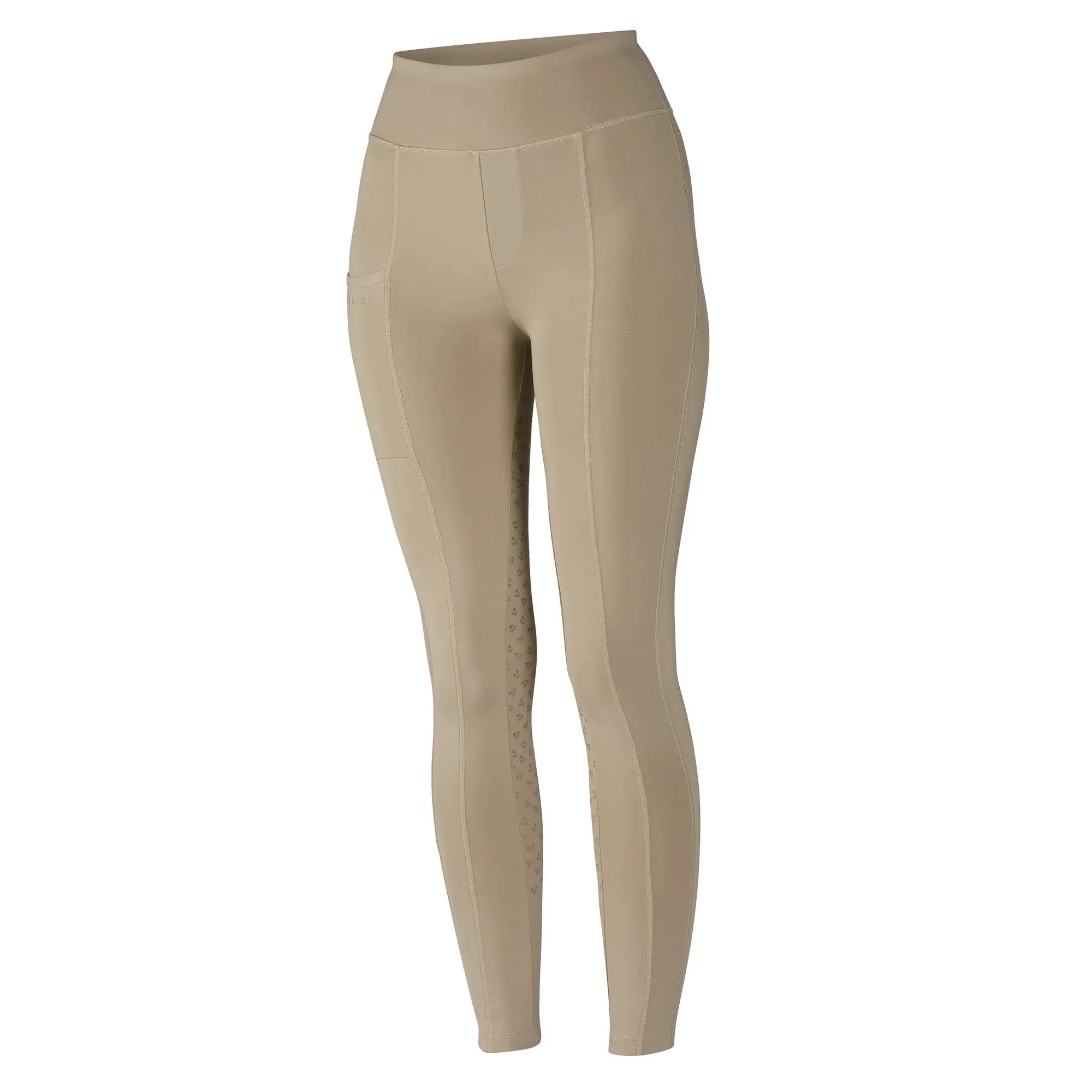 Aubrion Maids Hudson Riding Tights - Beige