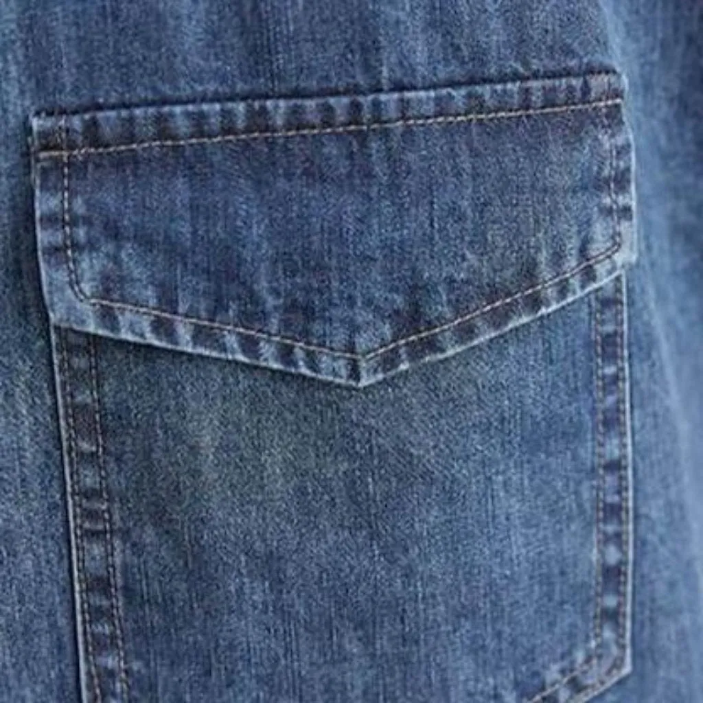 Baggy vintage women jeans jumpsuit