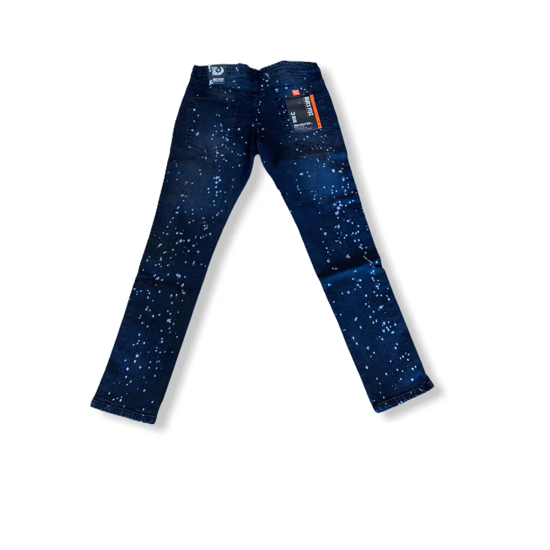 BLACK PIKE: Painting/Taping Denim Jean BLP-BS0704