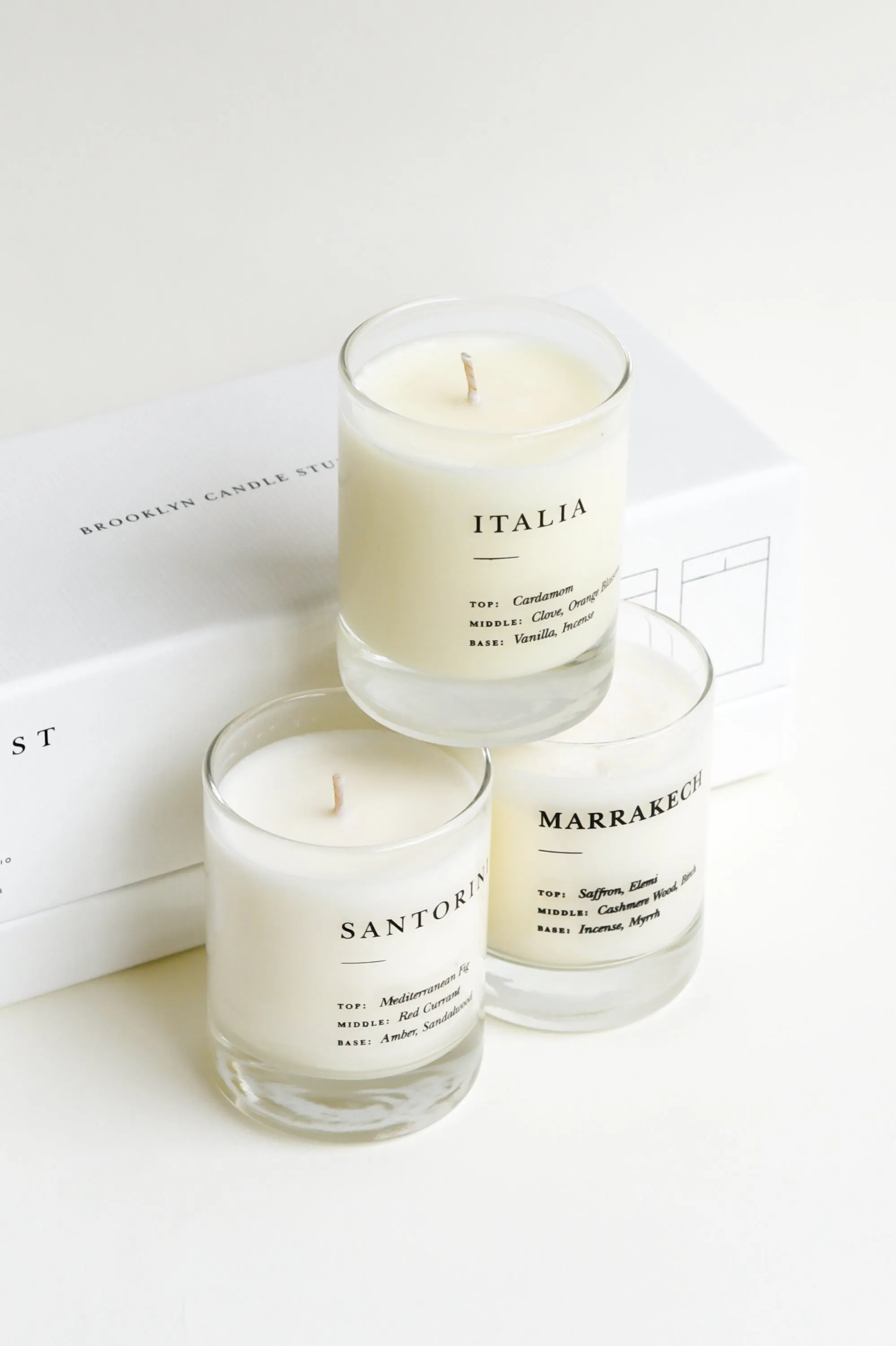 Brooklyn Candle Earthy   warm Candle Gift Set