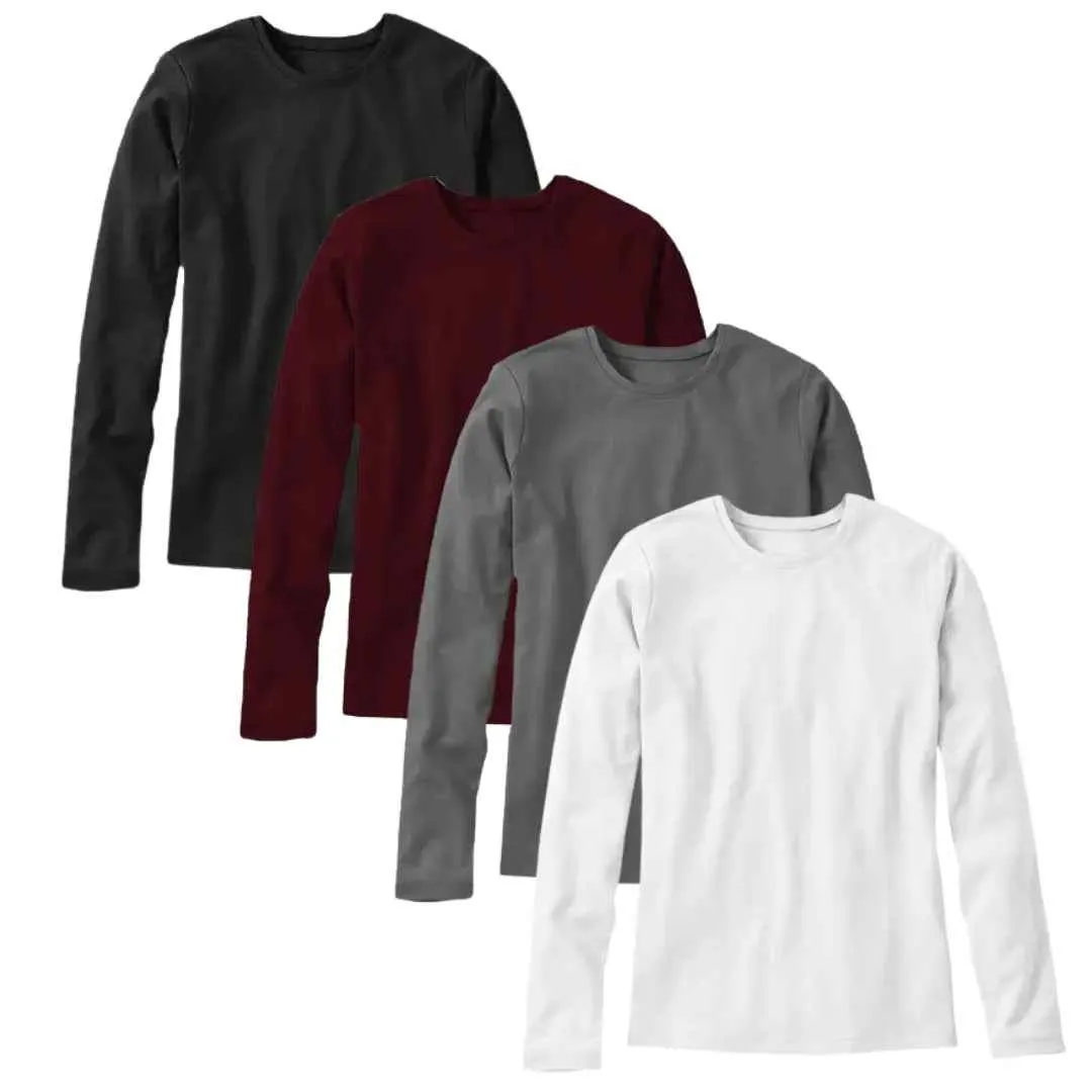 Bundle Of 4 Full Sleeves T-shirt