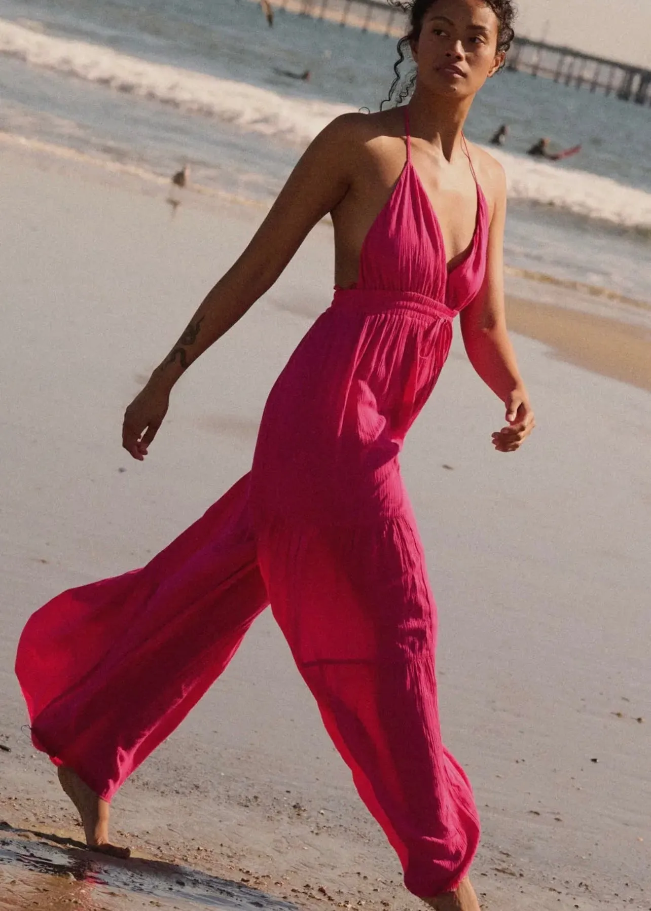 Callie Crepe Jumpsuit