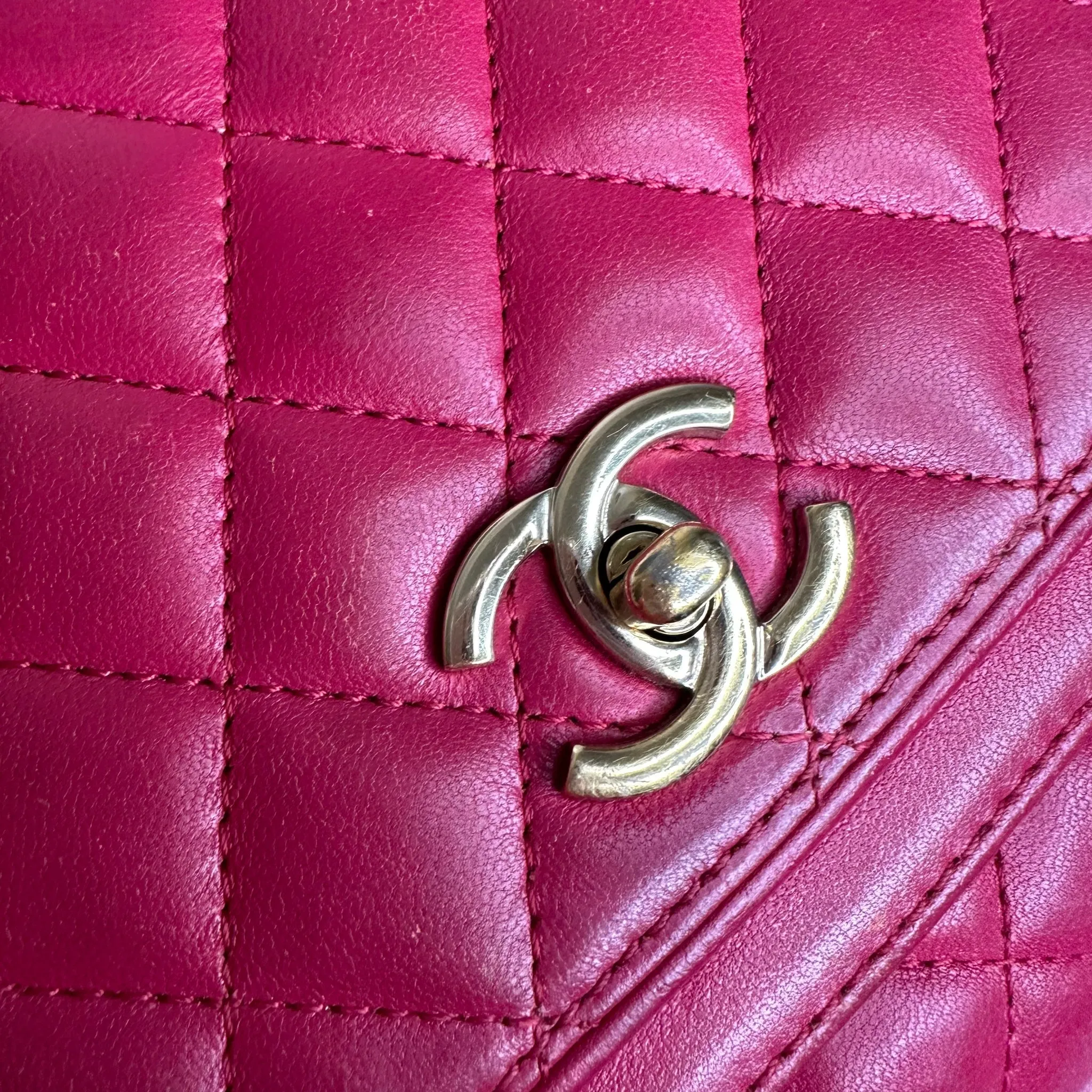 CHANEL Pink Flap Bag