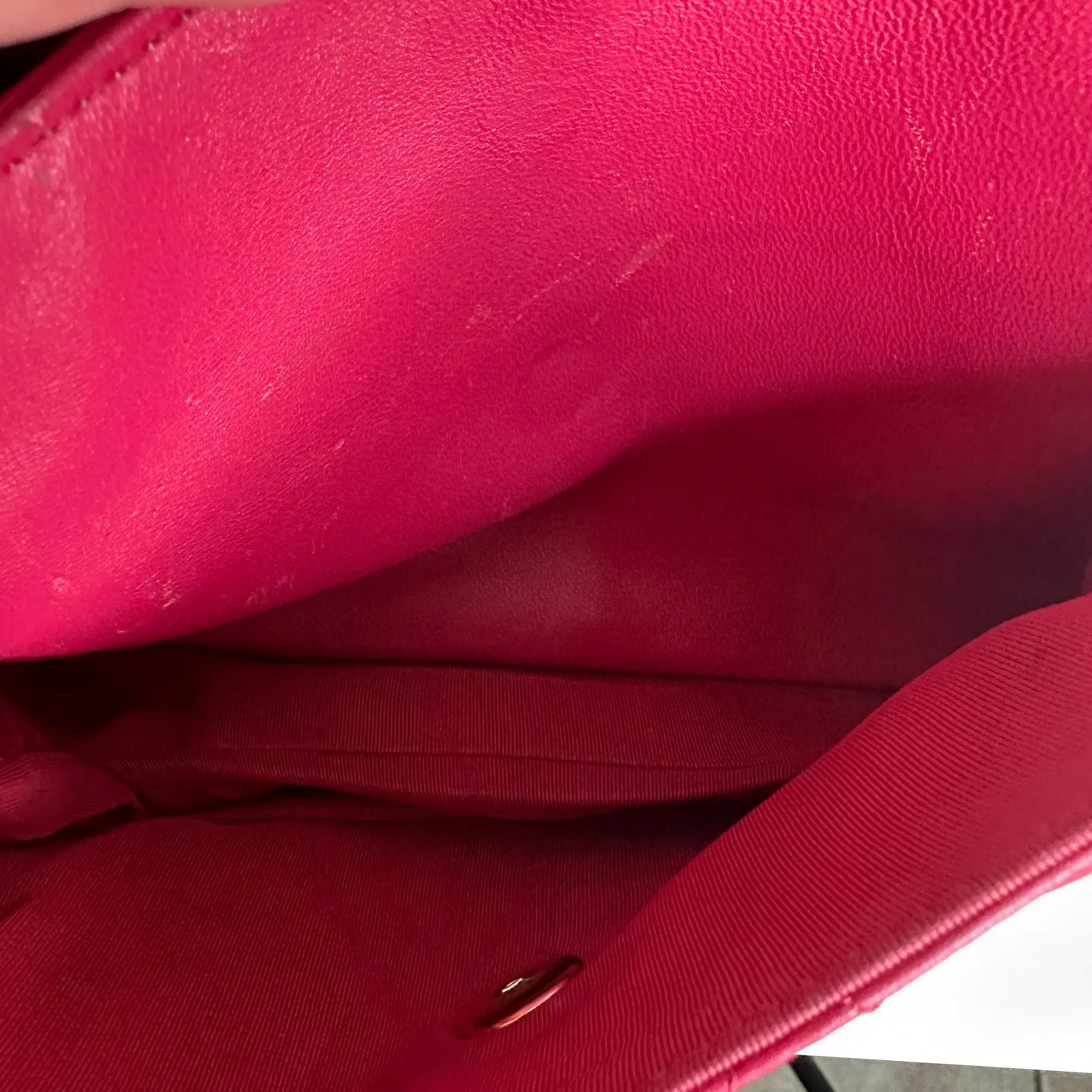 CHANEL Pink Flap Bag
