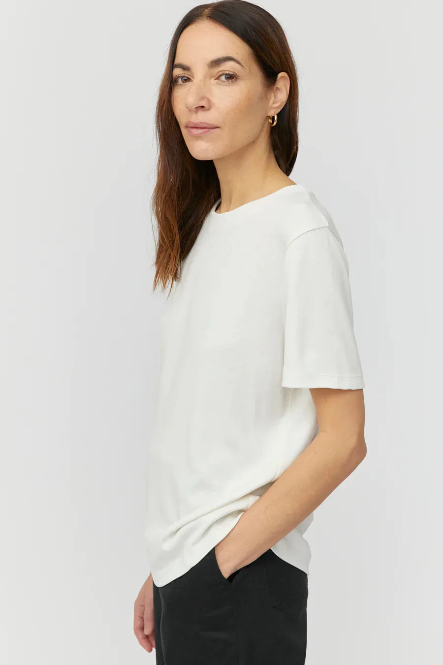 classic t-shirt - ecru