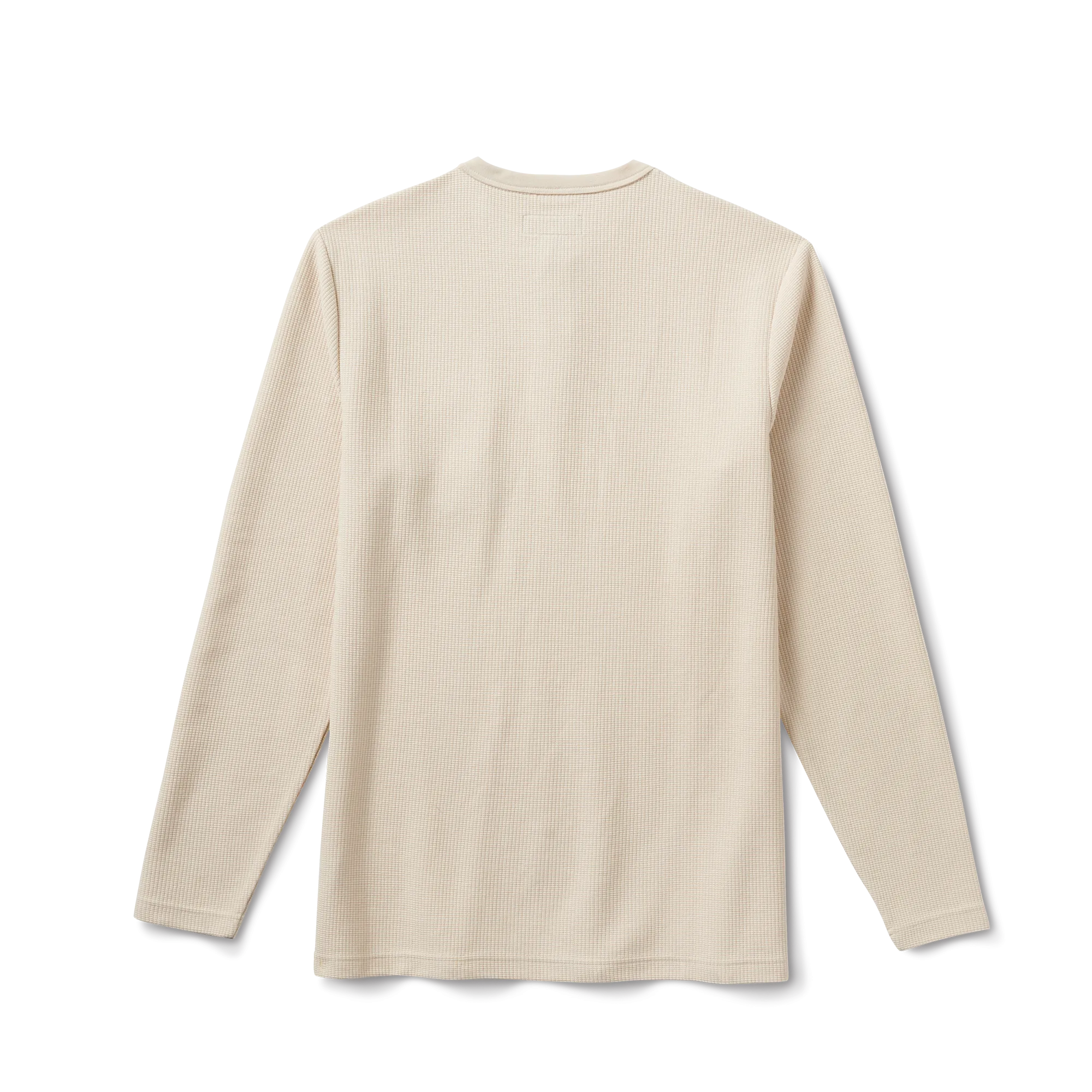 Companion Long Sleeve Thermal Henley - Almond Paste