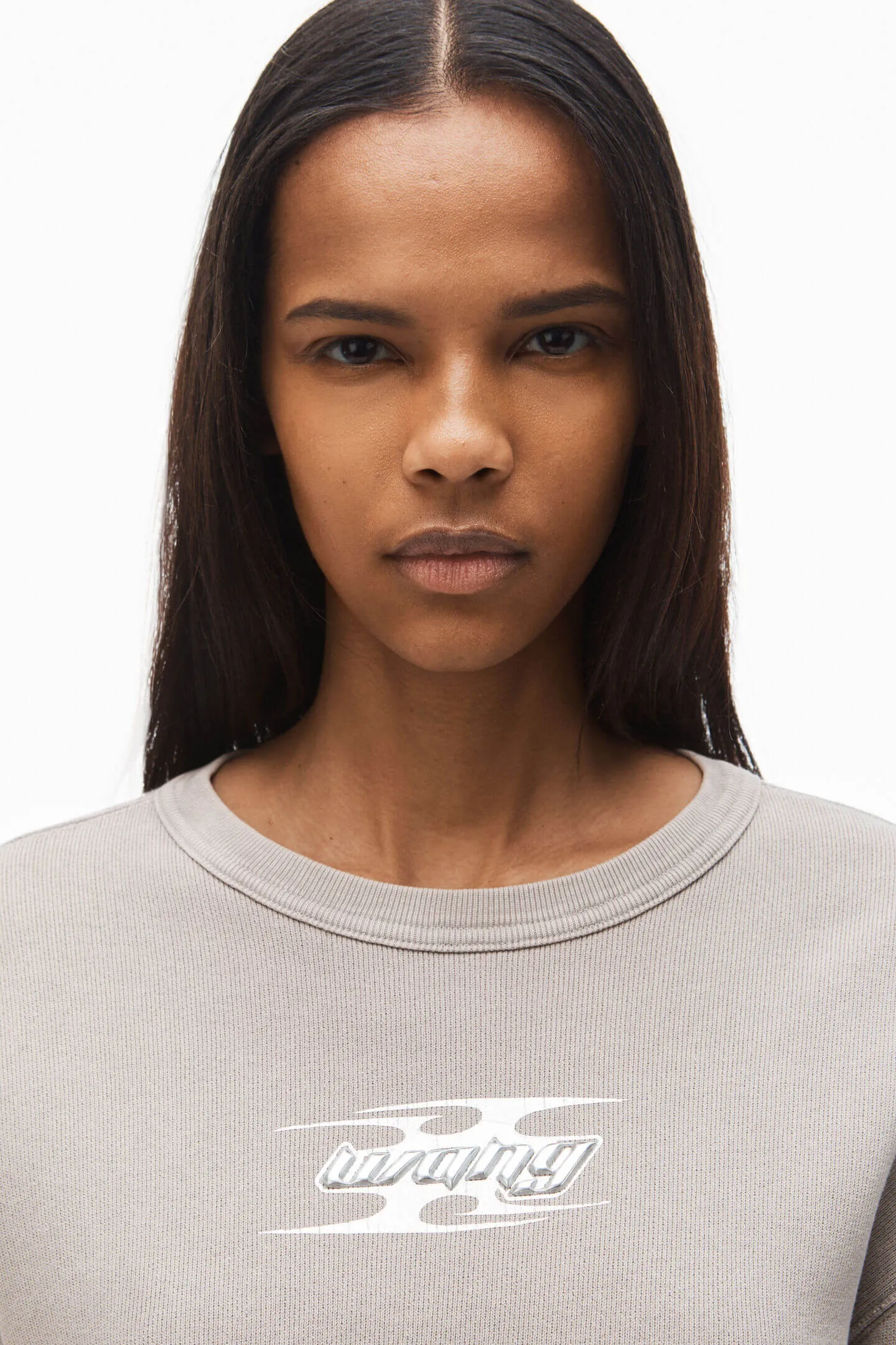 CREWNECK SWEATSHIRT WITH BLADE LOGO