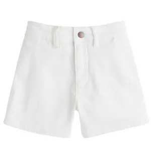 Denim Shorts - Ivory Denim