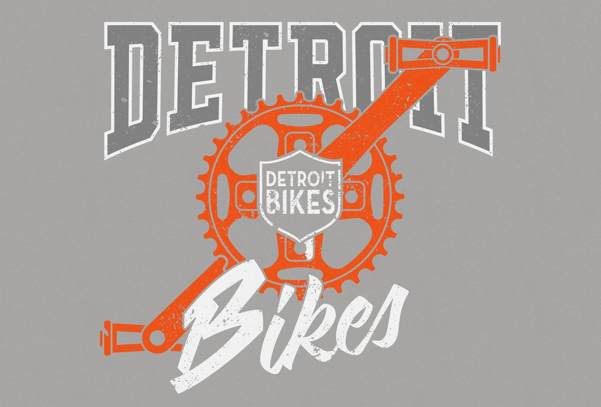 Detroit Bikes "Crankset" T-shirt