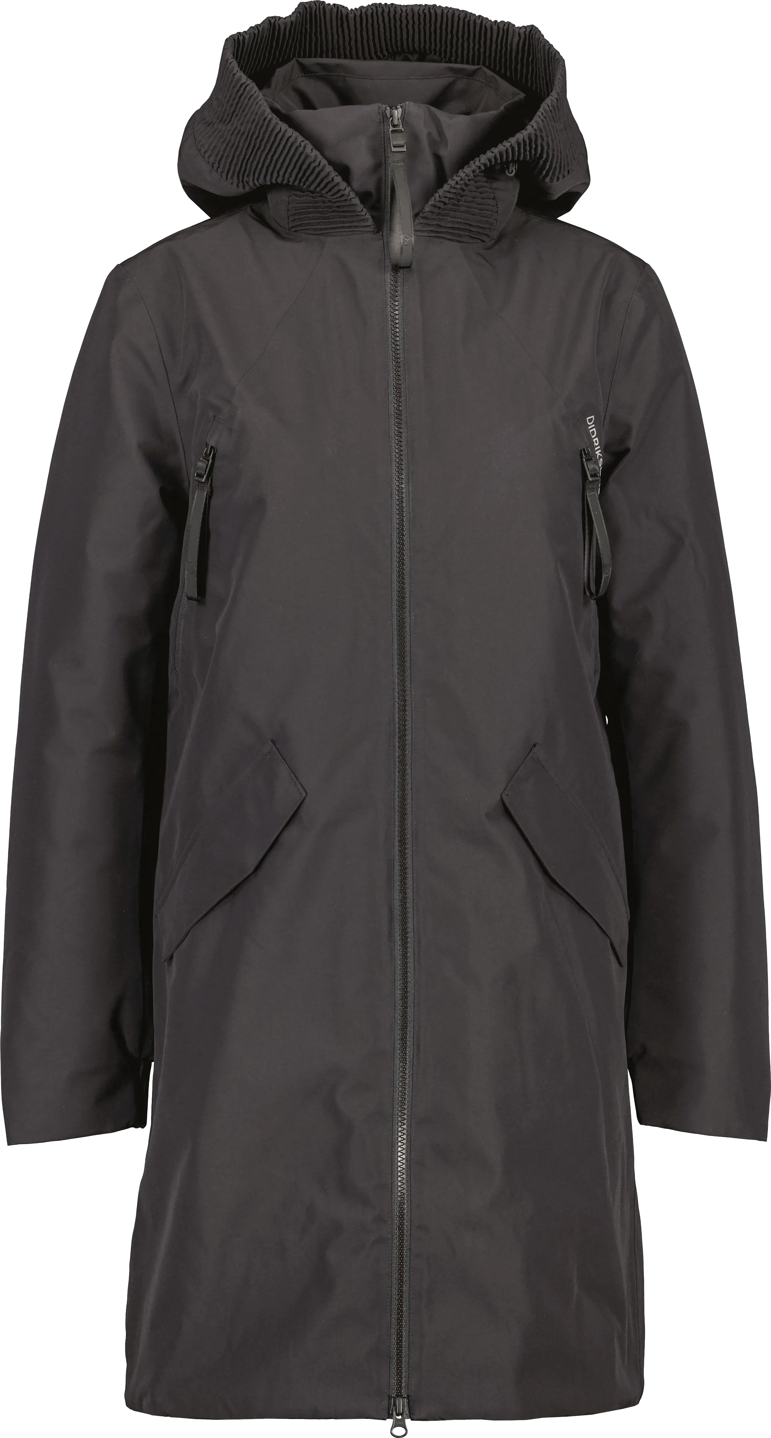 Didriksons Women&#x27;s Bente Parka Black | Buy Didriksons Women&#x27;s Bente Parka Black here | Outnorth