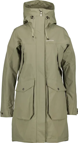 Didriksons Women&#x27;s Thelma Parka 9 Mistel Green | Buy Didriksons Women&#x27;s Thelma Parka 9 Mistel Green here | Outnorth