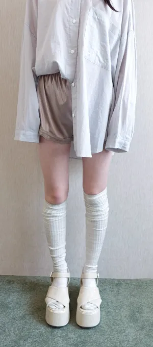[FAERIE] FW 23 knee cover color tights