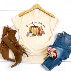 Fall Tshirts for Women, Fall Shirt Women, Graphic Pumpkin Tee, Thanksgiving Shirt for Her