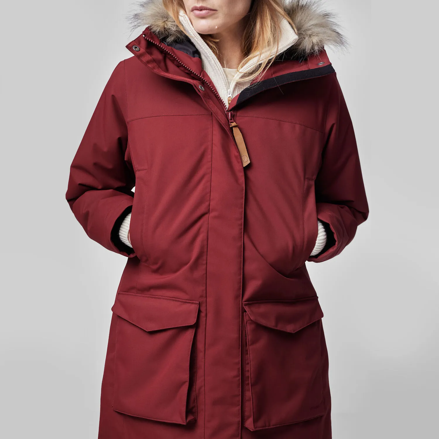 Fjällräven Women&#x27;s Nuuk Lite Parka Bordeaux Red | Buy Fjällräven Women&#x27;s Nuuk Lite Parka Bordeaux Red here | Outnorth