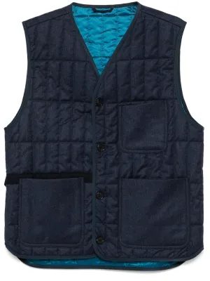 Flannel Quilted Gilet