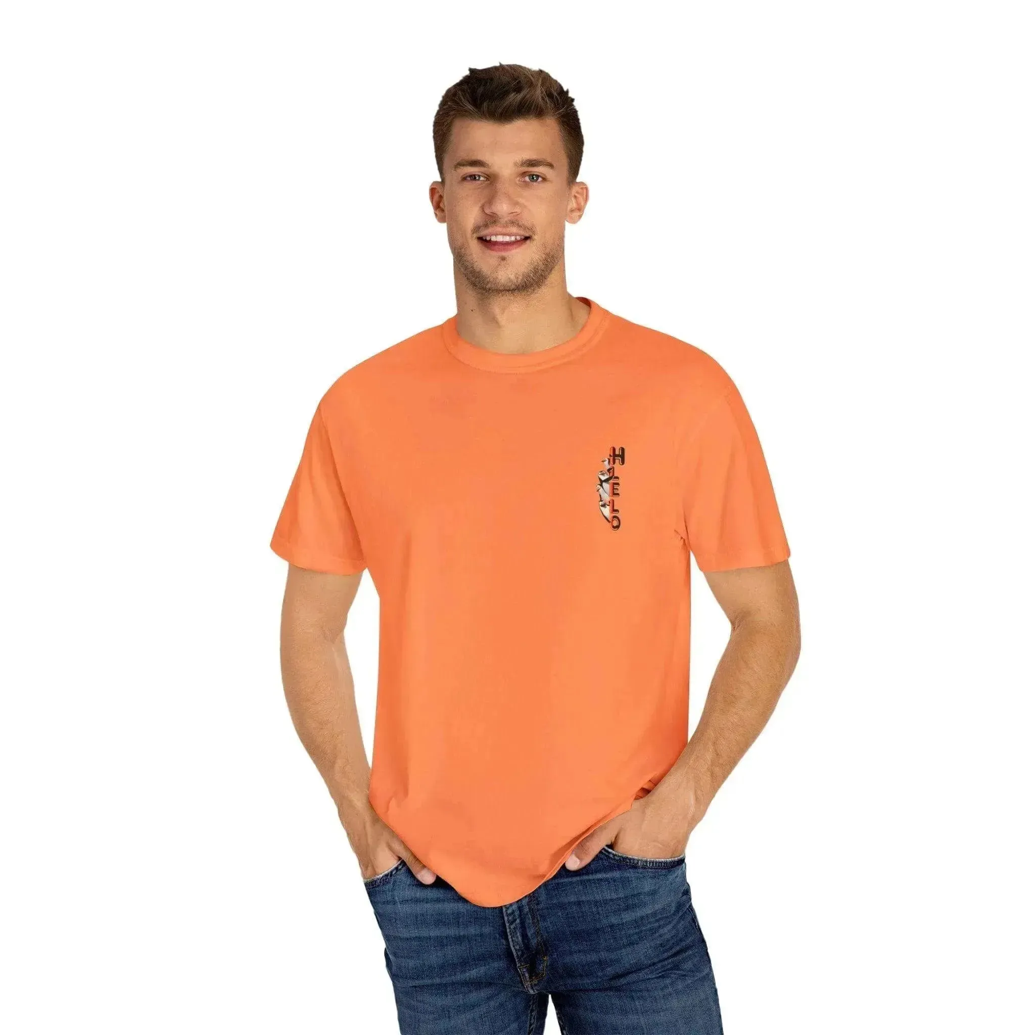 Funny Alaska Penguin Unisex Garment-Dyed T-shirt