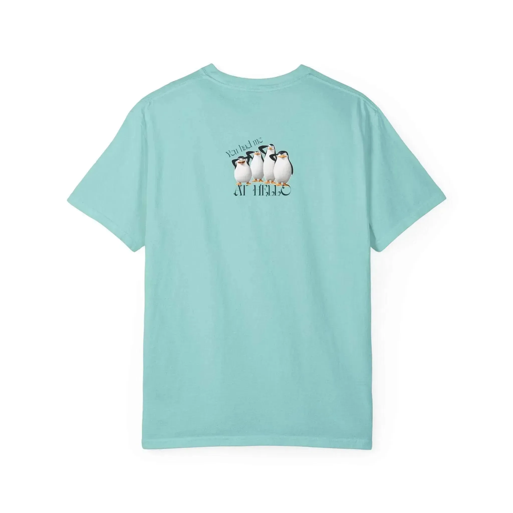 Funny Alaska Penguin Unisex Garment-Dyed T-shirt