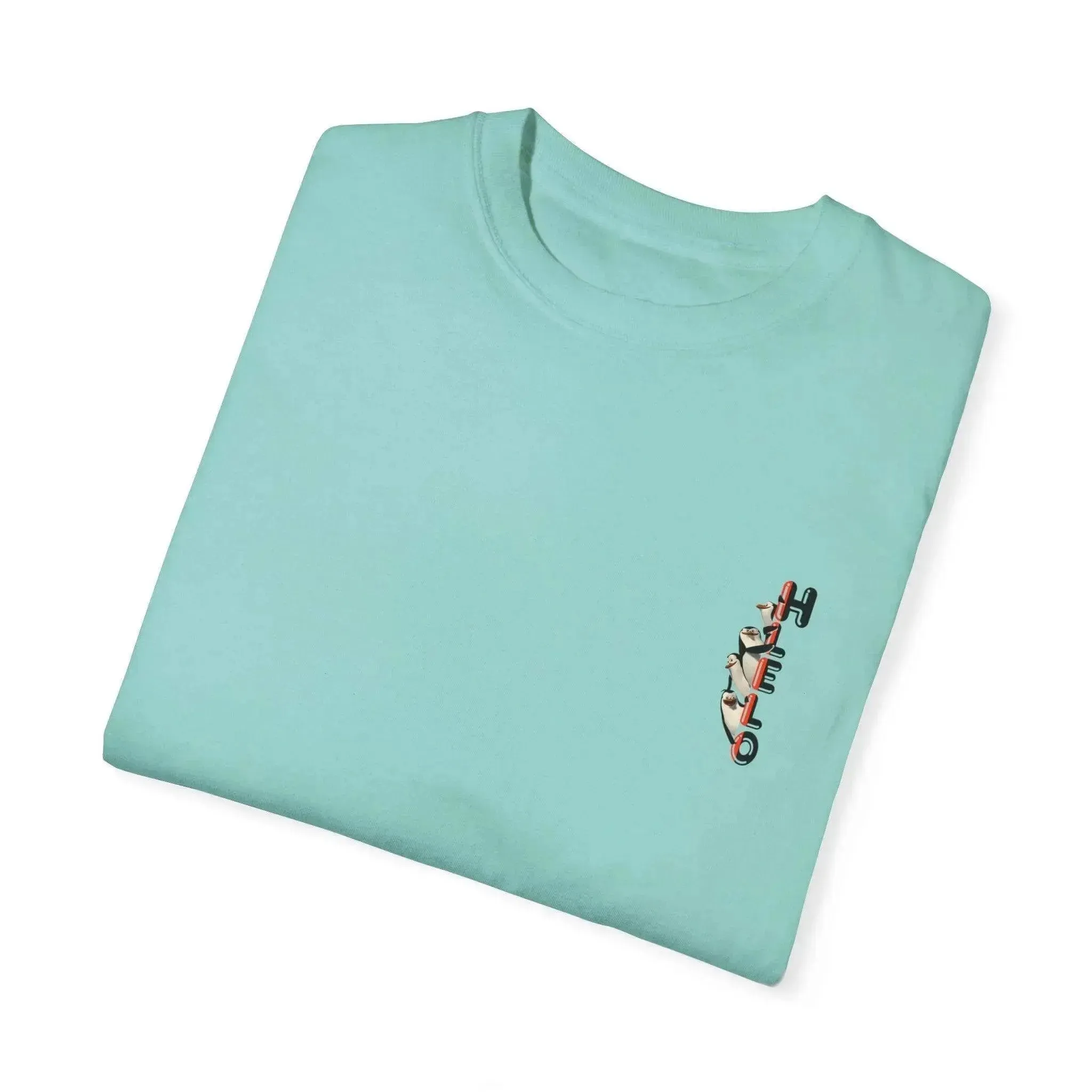 Funny Alaska Penguin Unisex Garment-Dyed T-shirt