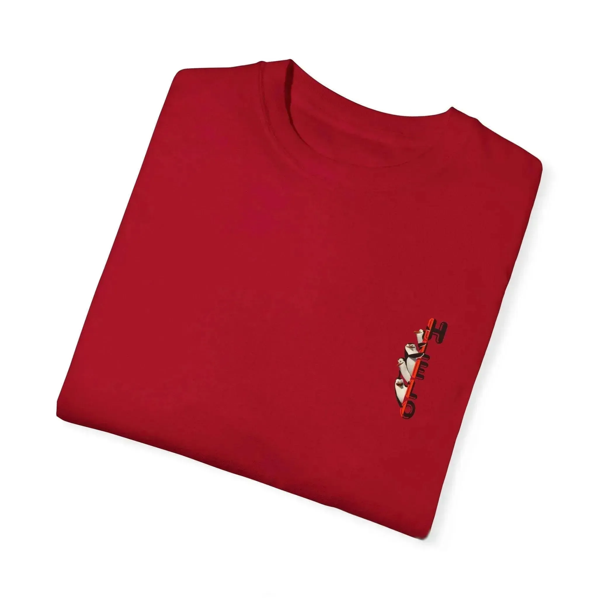 Funny Alaska Penguin Unisex Garment-Dyed T-shirt