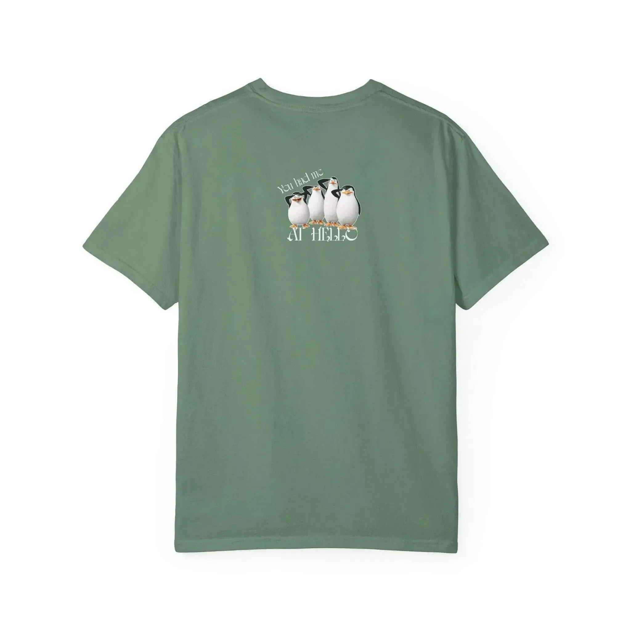 Funny Alaska Penguin Unisex Garment-Dyed T-shirt