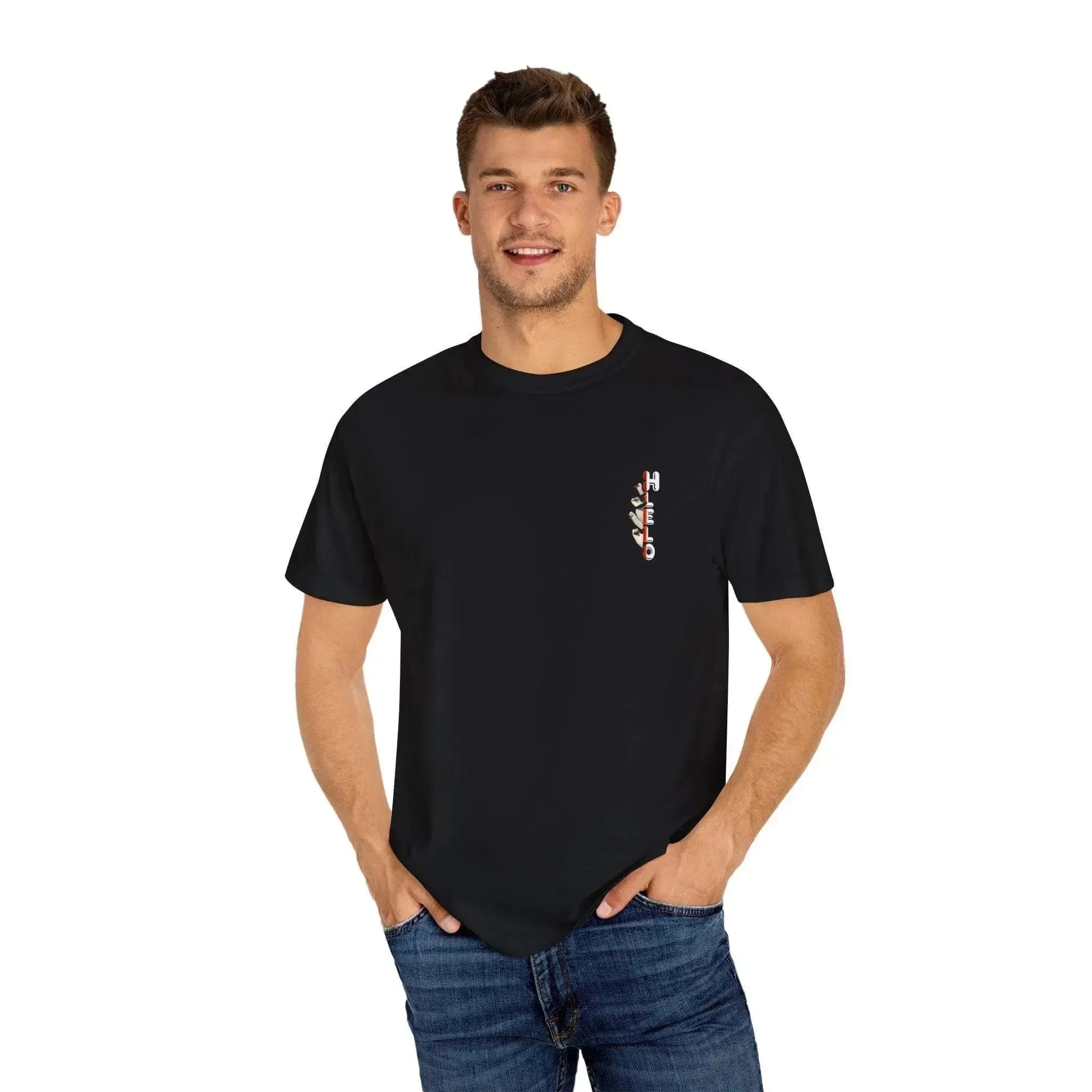 Funny Alaska Penguin Unisex Garment-Dyed T-shirt