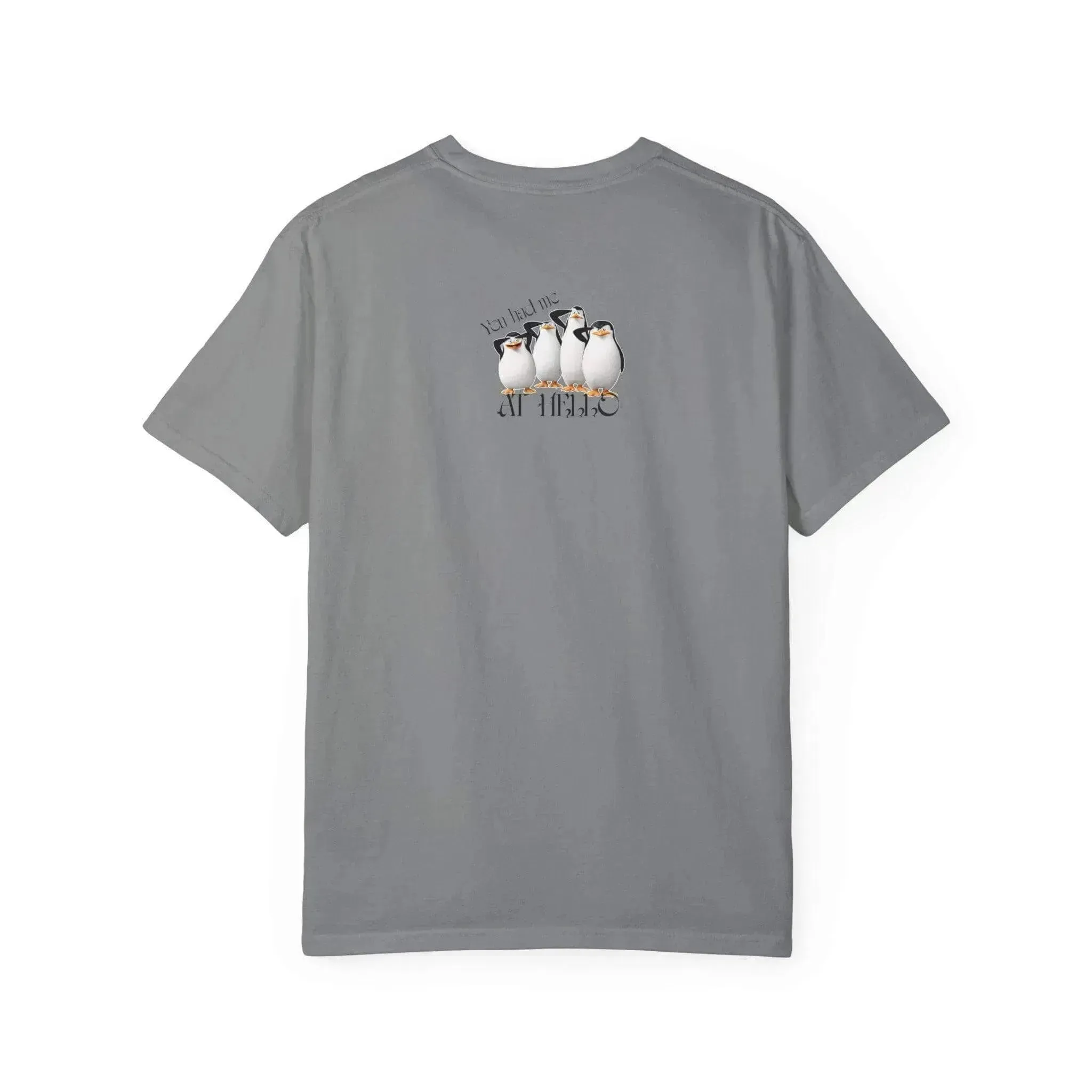 Funny Alaska Penguin Unisex Garment-Dyed T-shirt