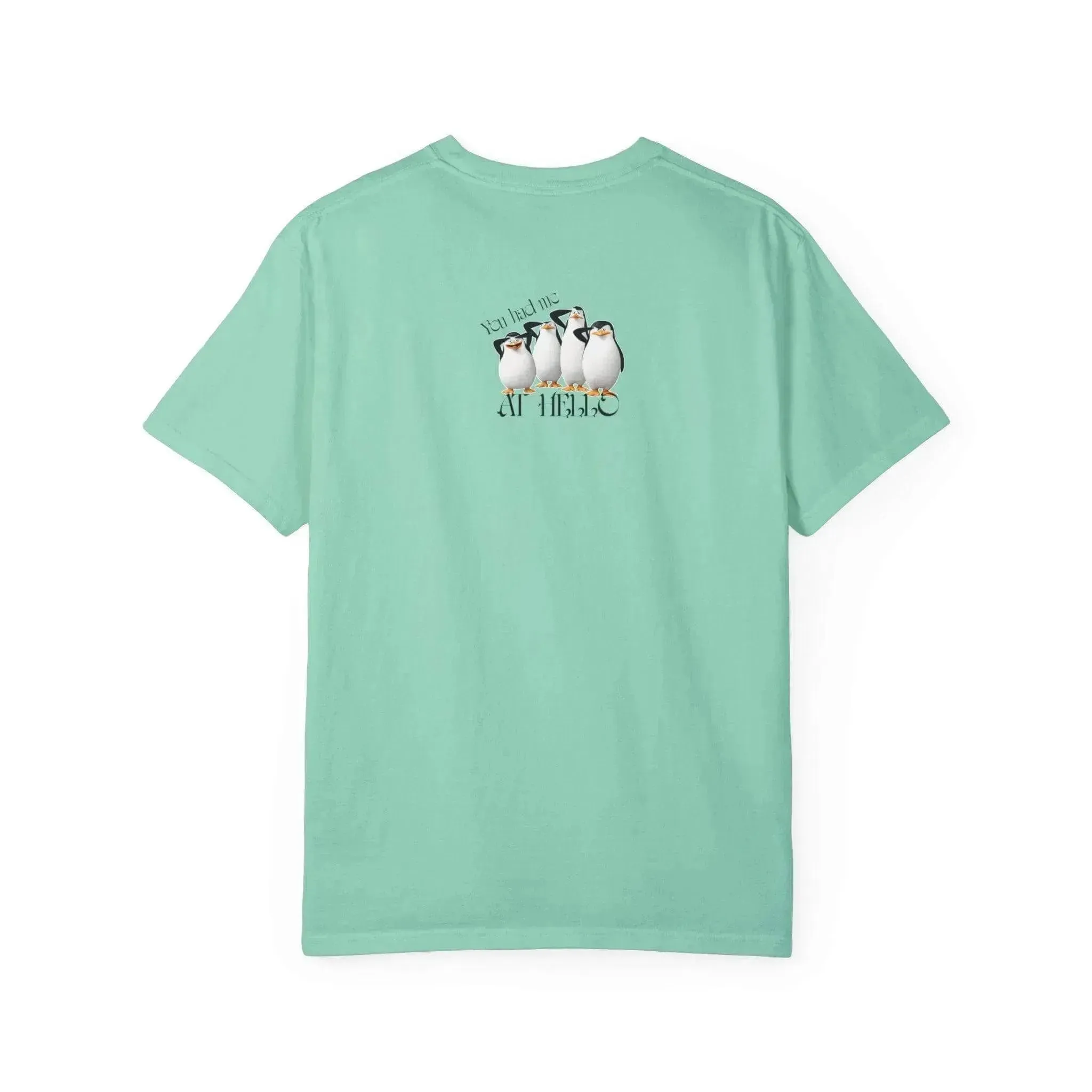 Funny Alaska Penguin Unisex Garment-Dyed T-shirt