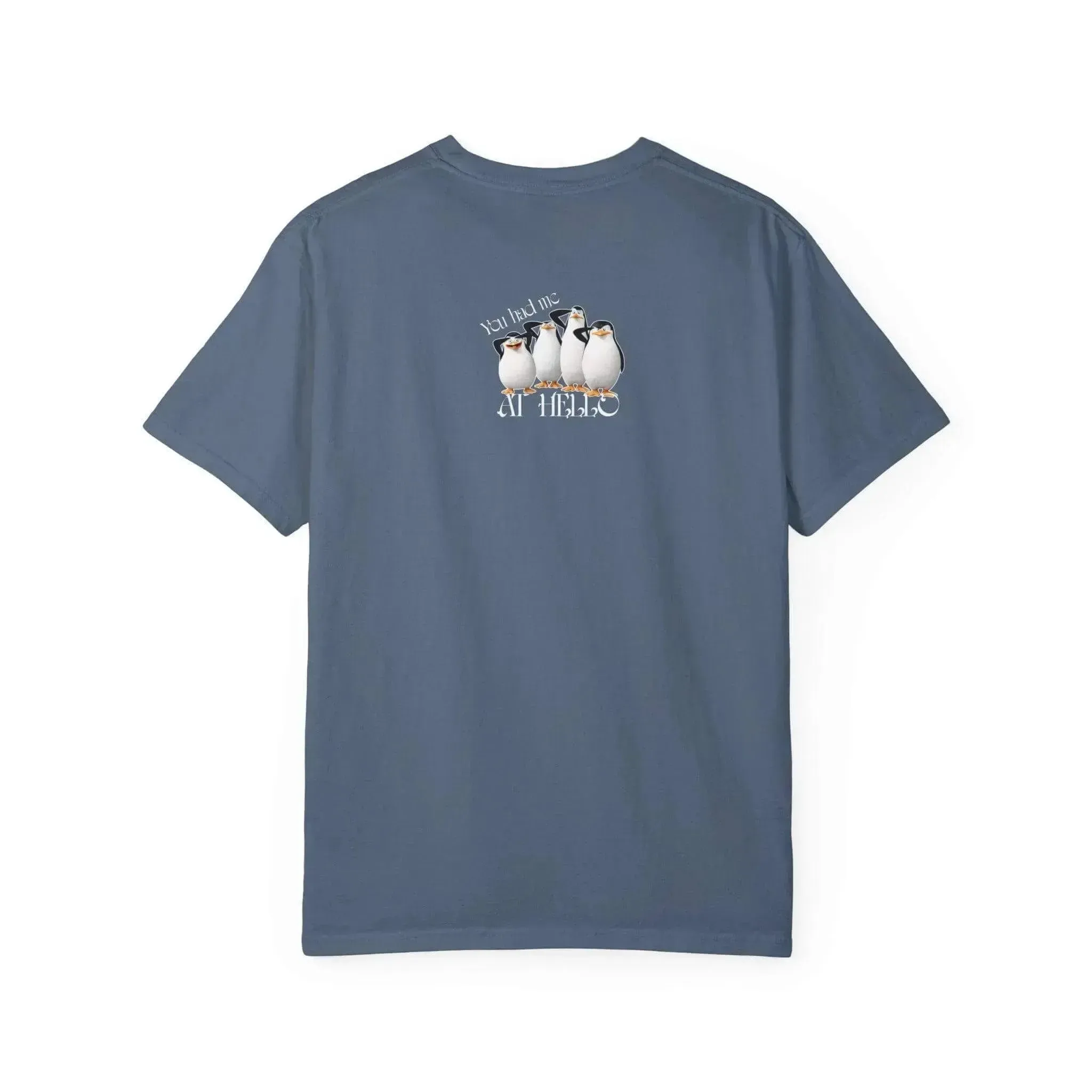 Funny Alaska Penguin Unisex Garment-Dyed T-shirt