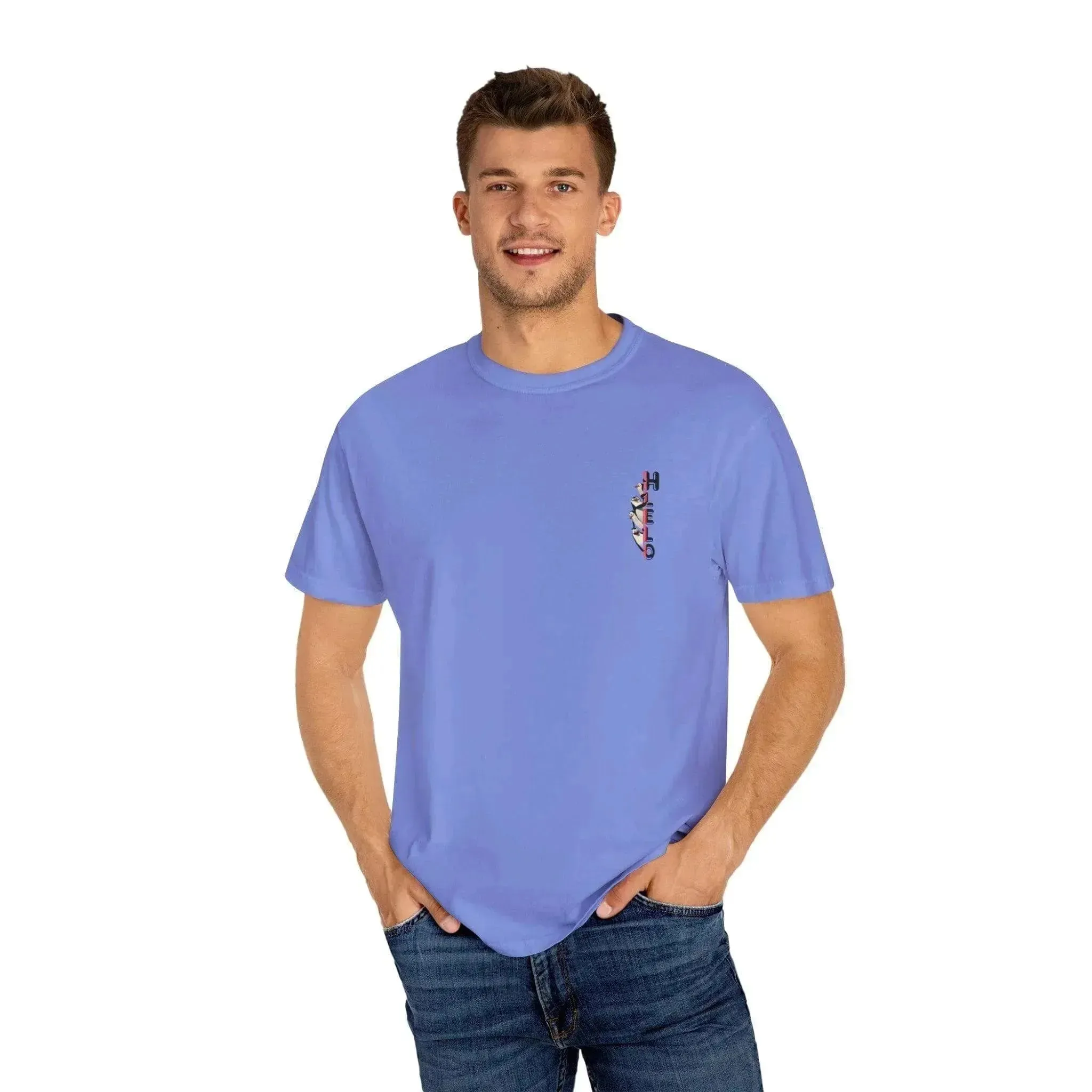 Funny Alaska Penguin Unisex Garment-Dyed T-shirt