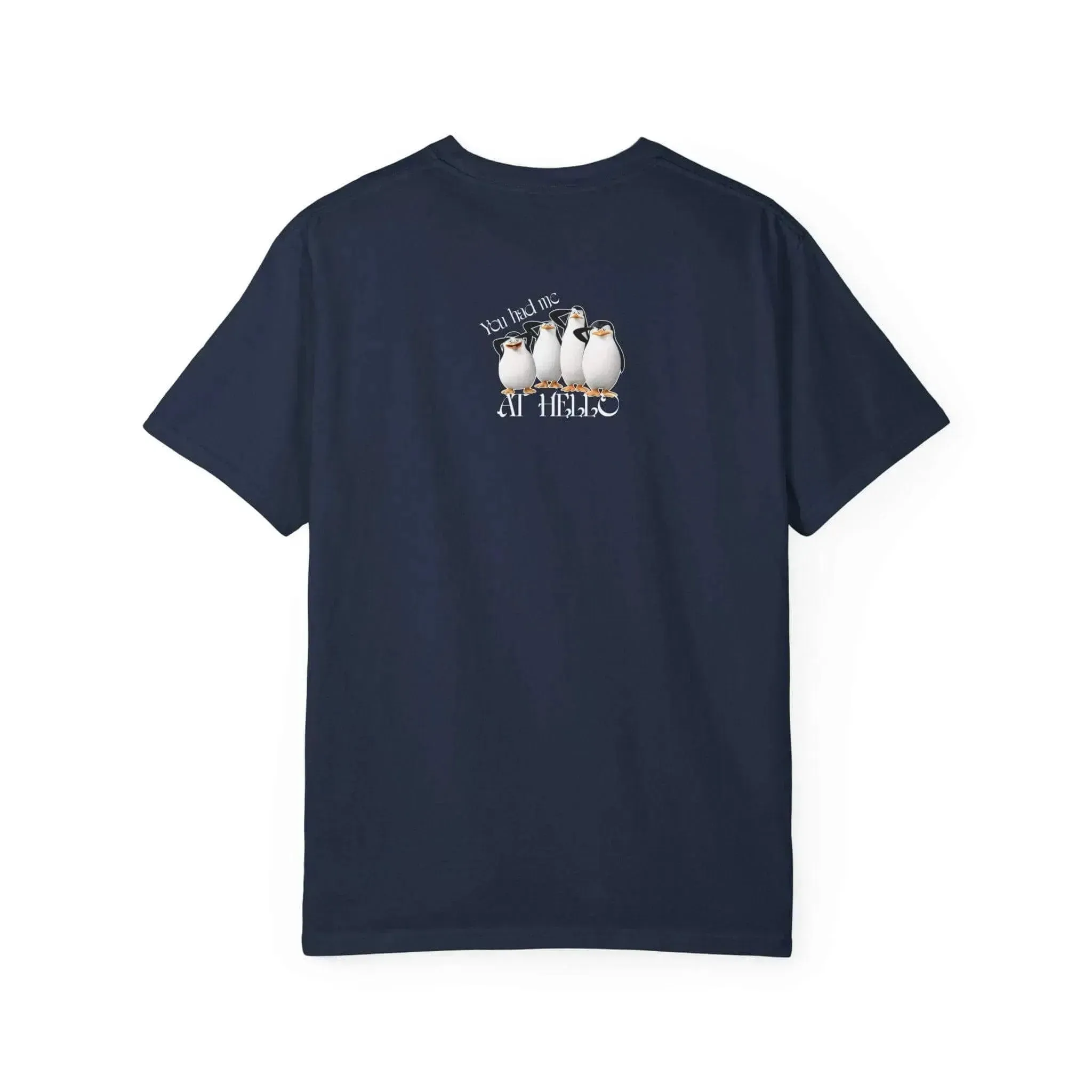 Funny Alaska Penguin Unisex Garment-Dyed T-shirt