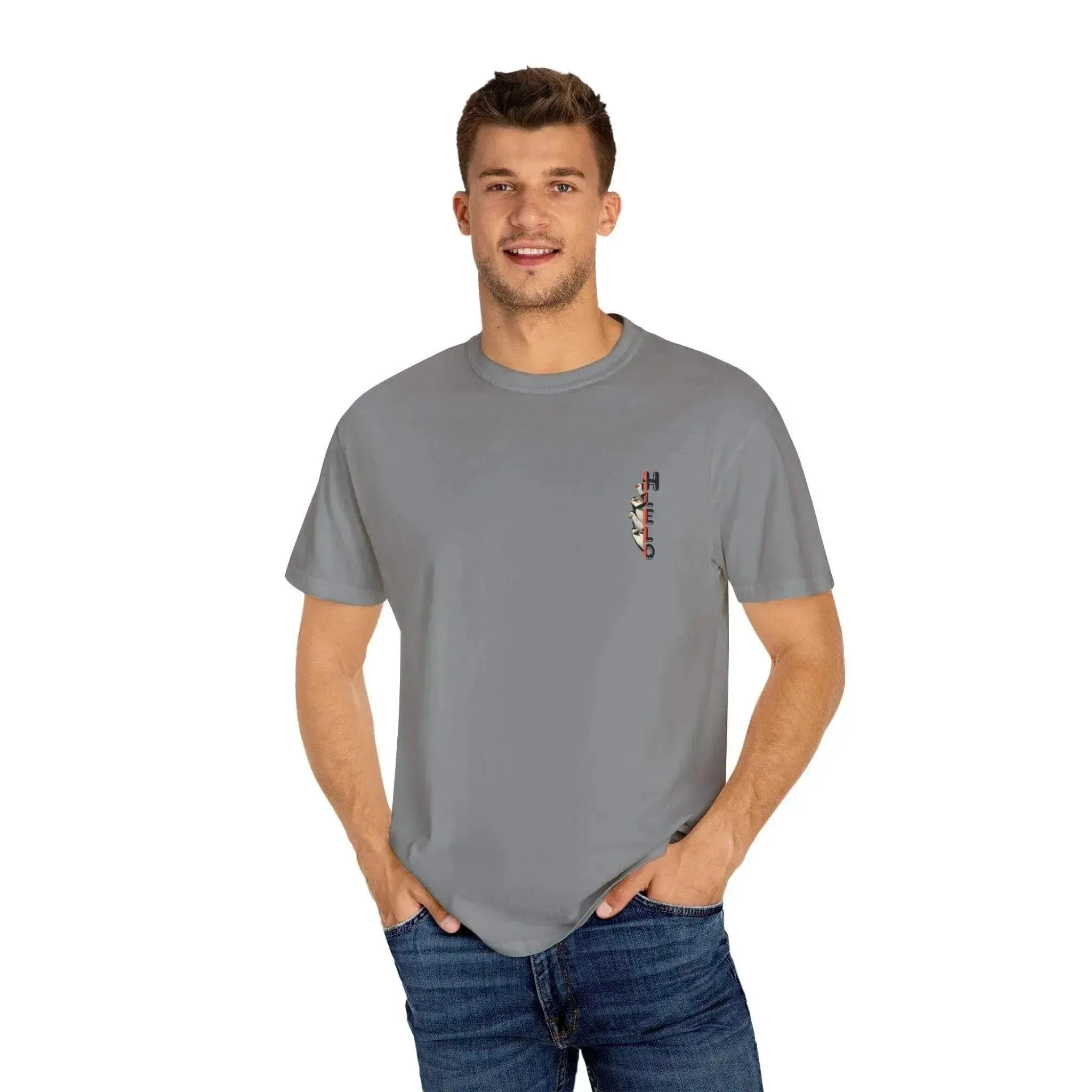 Funny Alaska Penguin Unisex Garment-Dyed T-shirt