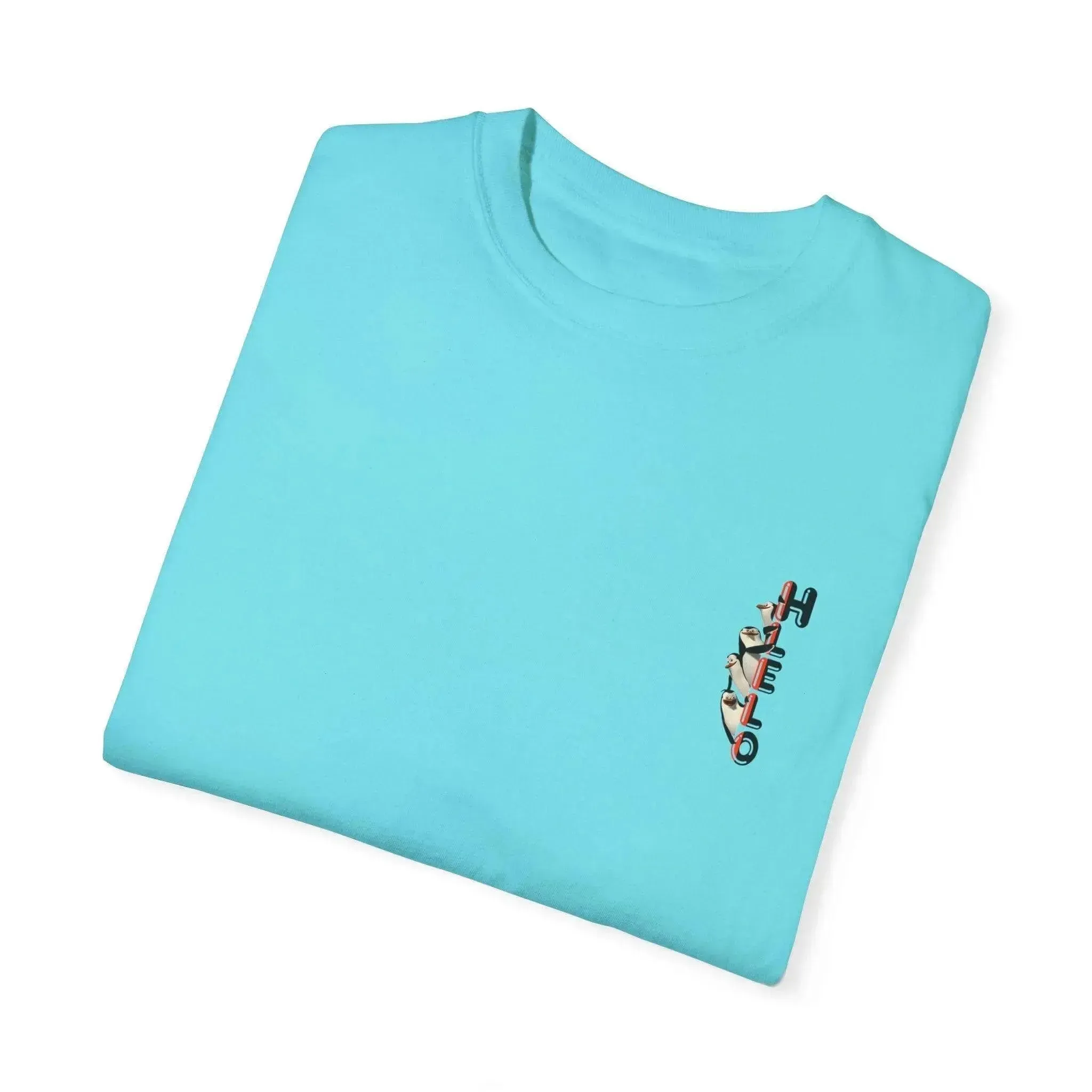 Funny Alaska Penguin Unisex Garment-Dyed T-shirt