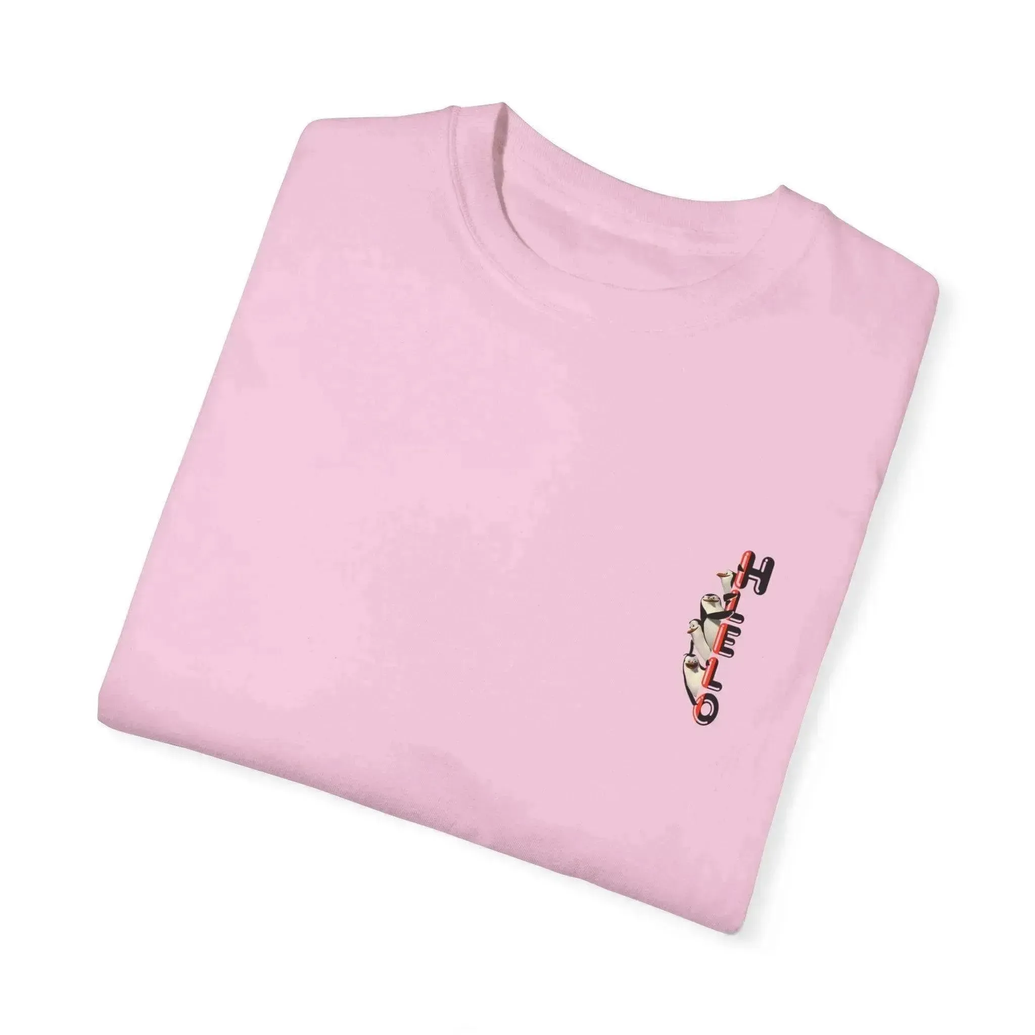 Funny Alaska Penguin Unisex Garment-Dyed T-shirt
