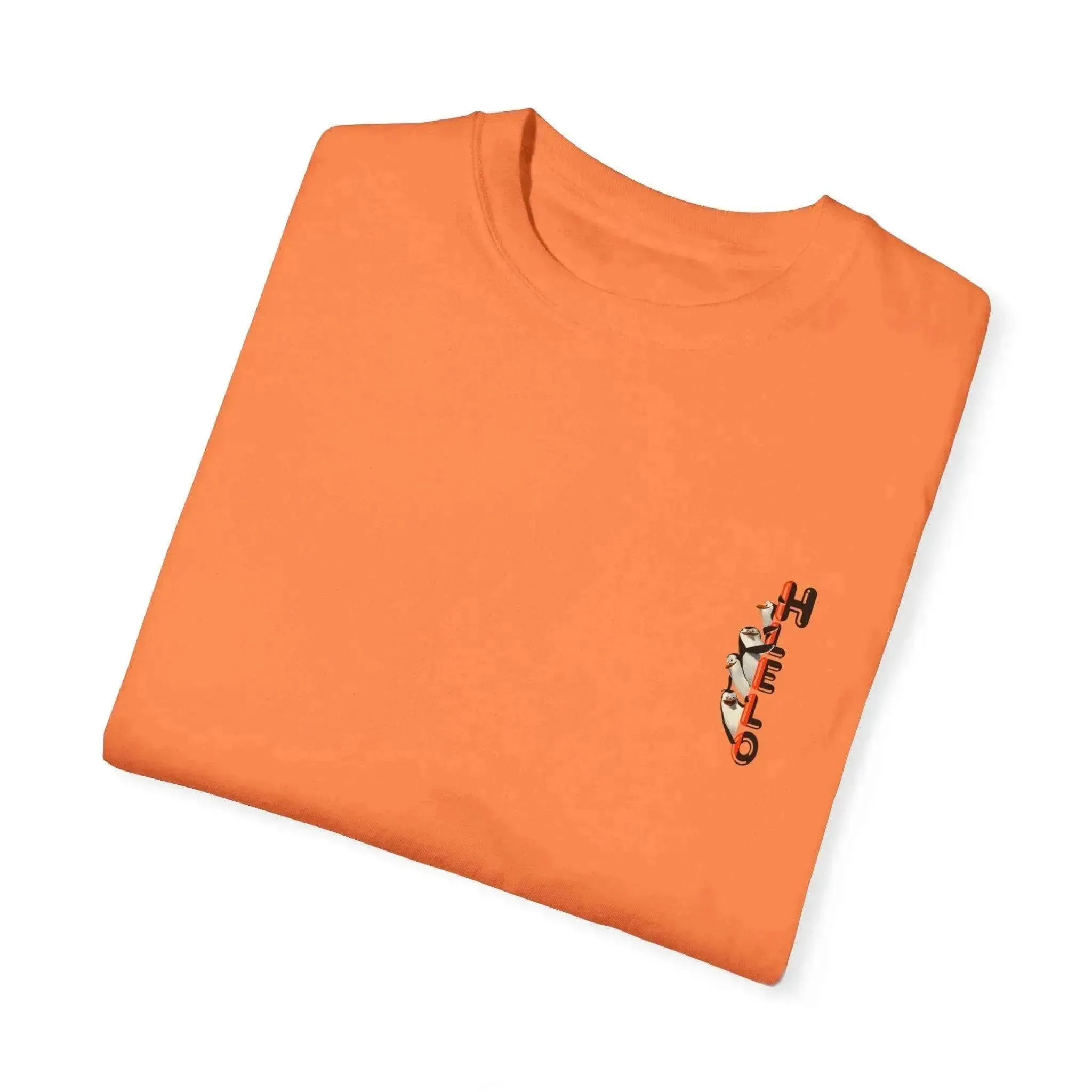 Funny Alaska Penguin Unisex Garment-Dyed T-shirt