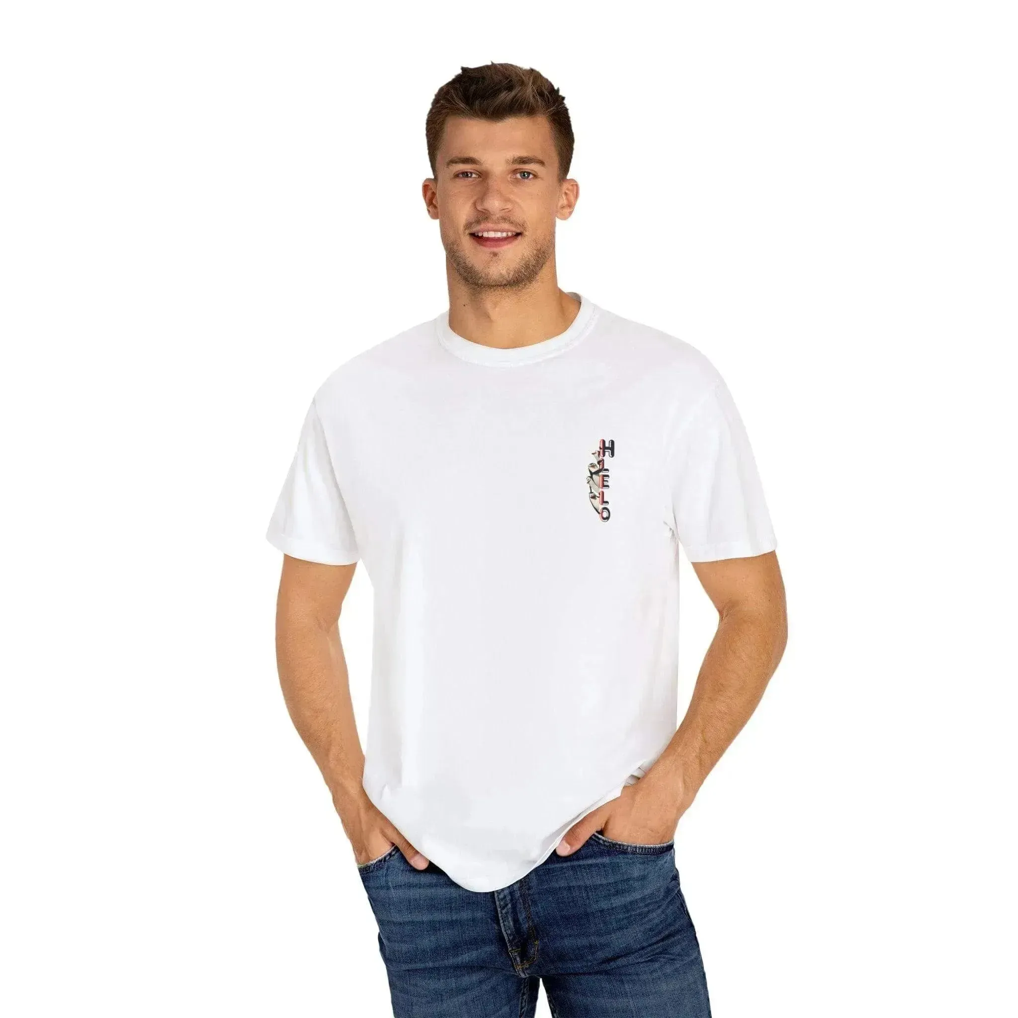 Funny Alaska Penguin Unisex Garment-Dyed T-shirt