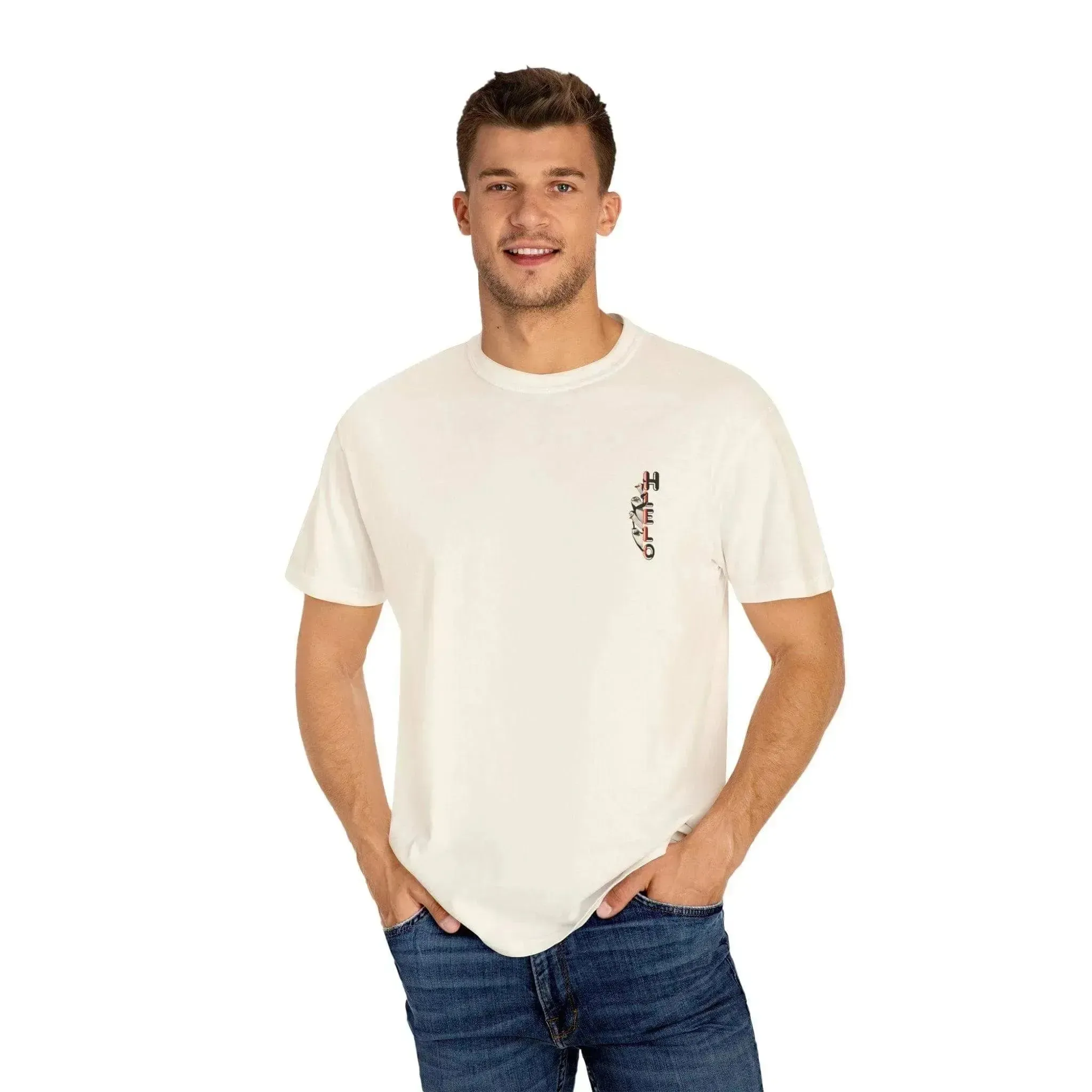 Funny Alaska Penguin Unisex Garment-Dyed T-shirt