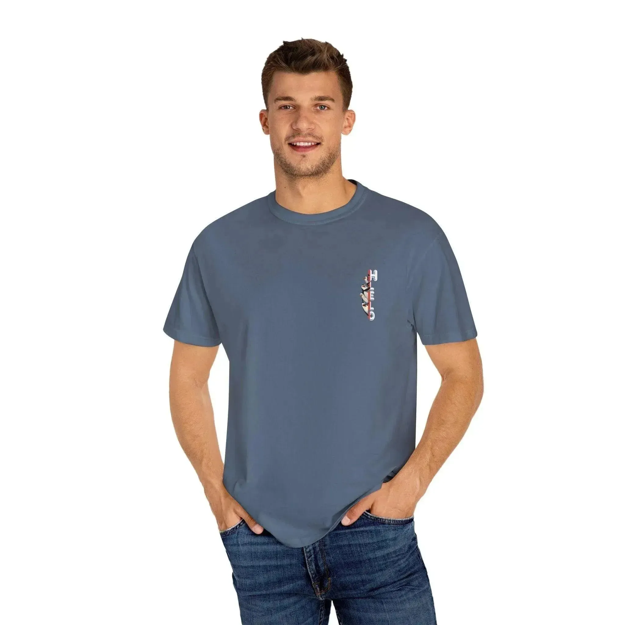 Funny Alaska Penguin Unisex Garment-Dyed T-shirt