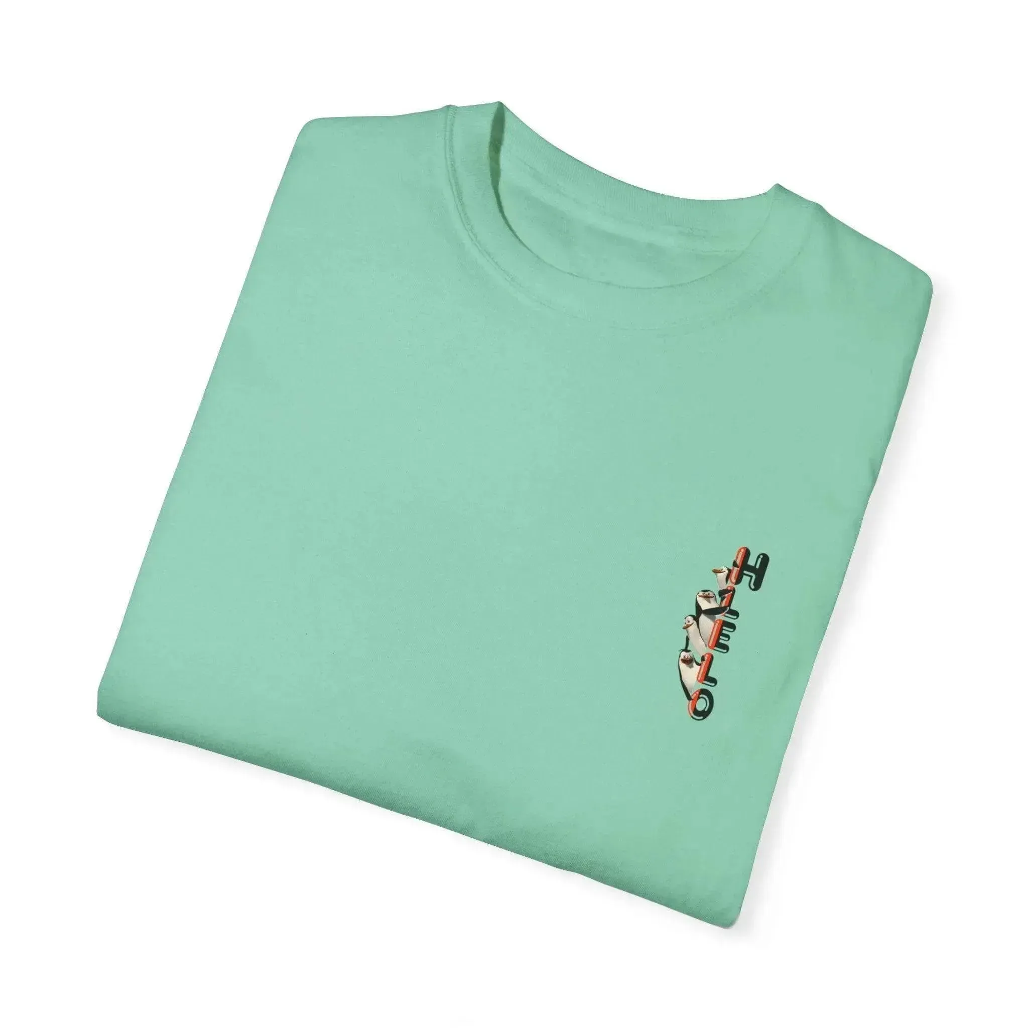 Funny Alaska Penguin Unisex Garment-Dyed T-shirt