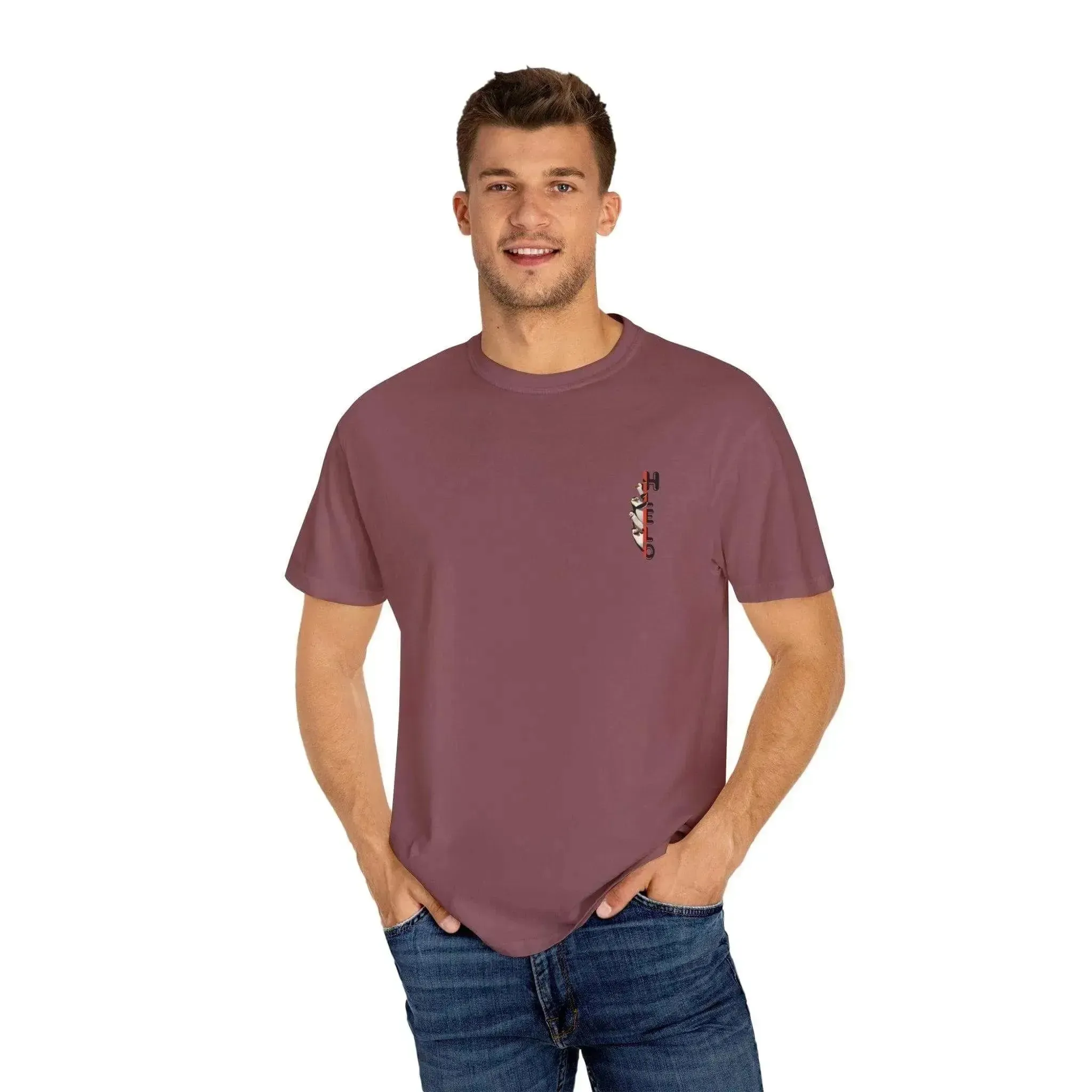 Funny Alaska Penguin Unisex Garment-Dyed T-shirt