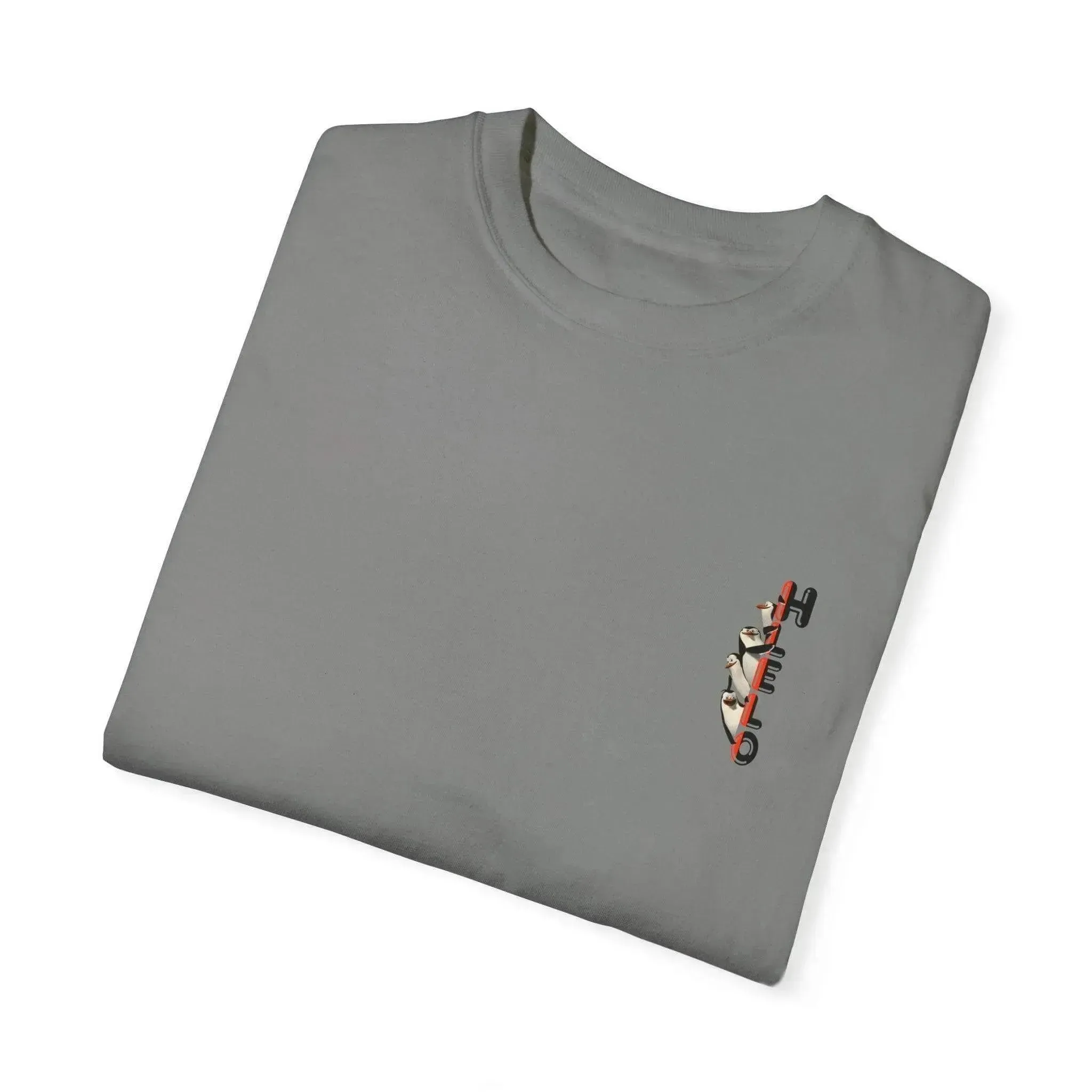 Funny Alaska Penguin Unisex Garment-Dyed T-shirt