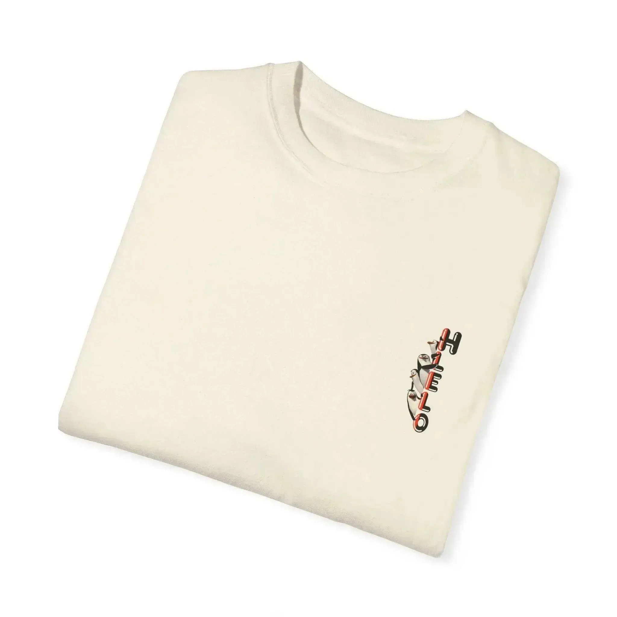 Funny Alaska Penguin Unisex Garment-Dyed T-shirt